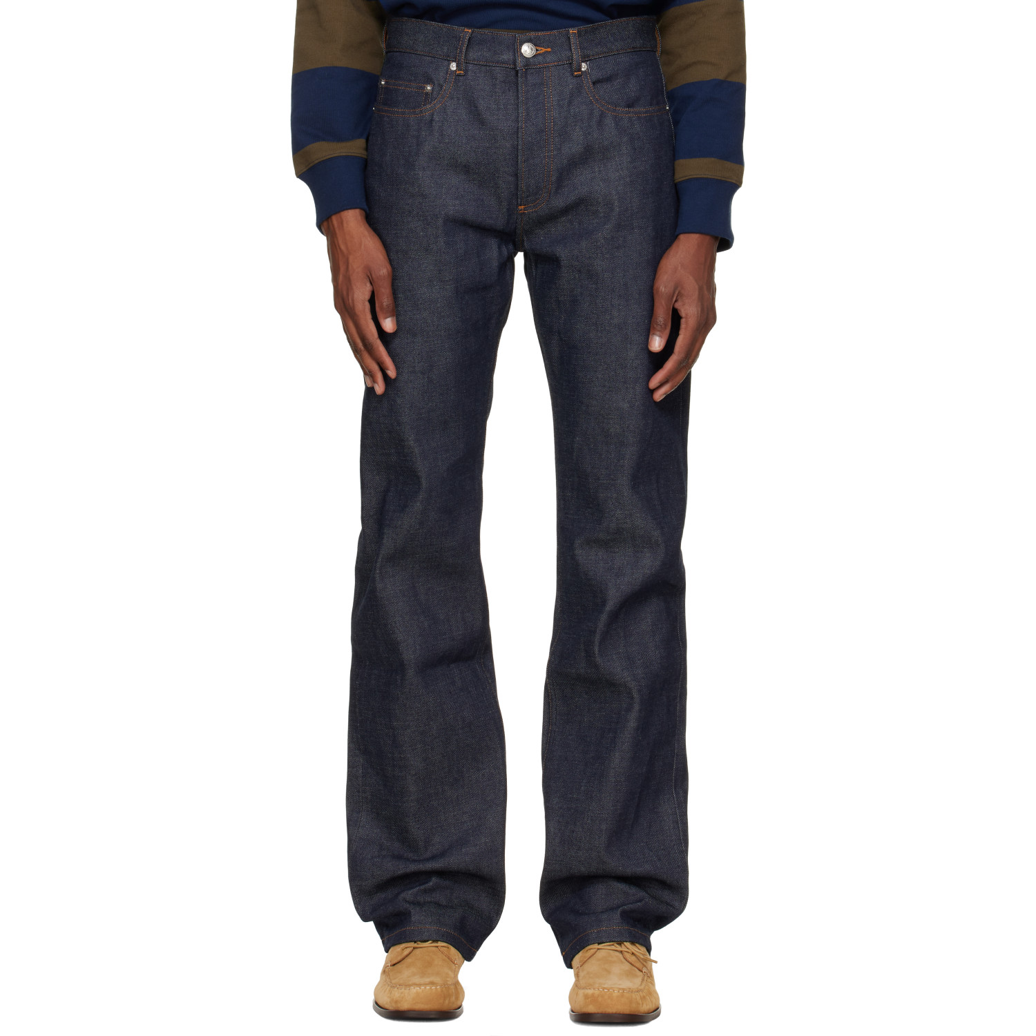A.P.C. Navy Rescue Jeans