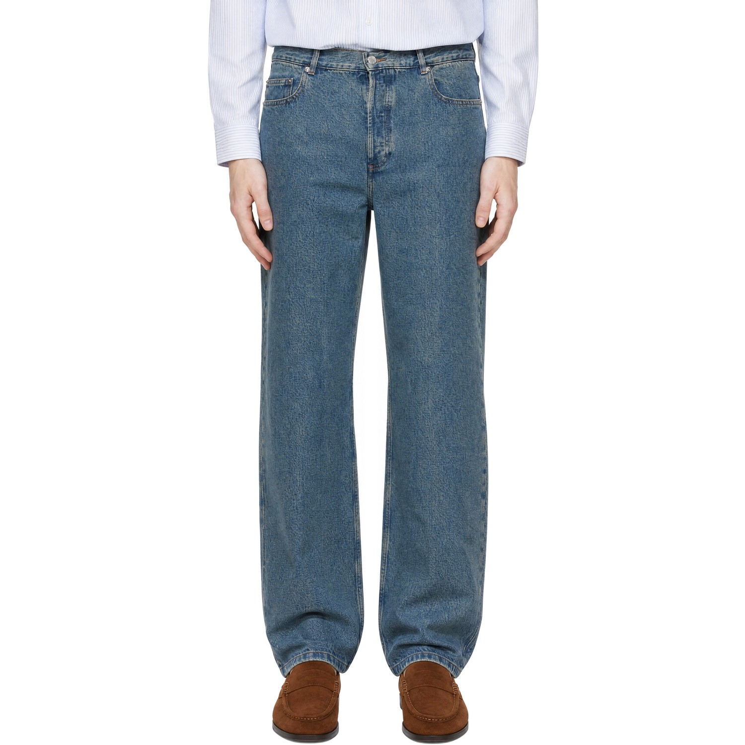 A.P.C. Blue Aaron Jeans