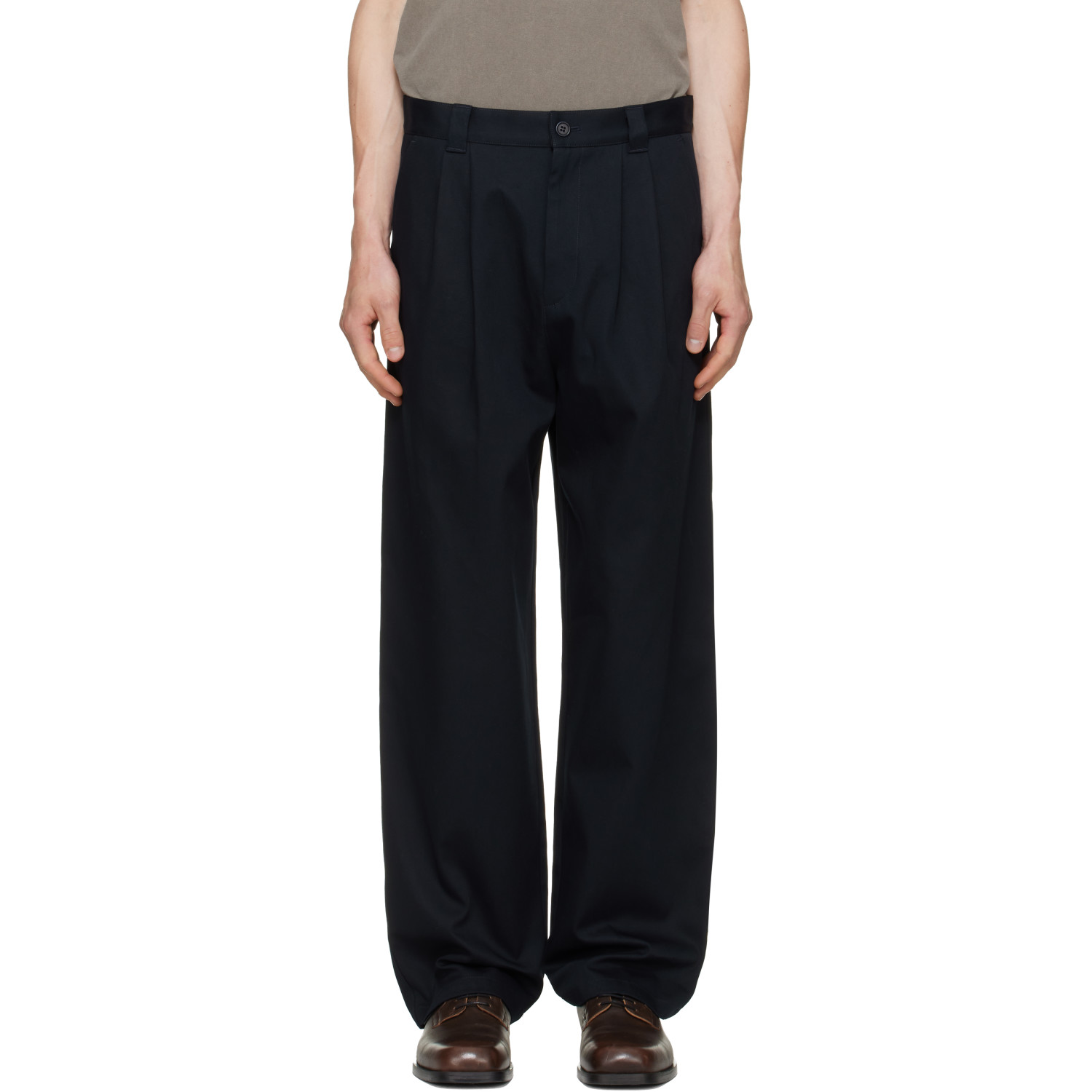 A.P.C. Navy Ricky Trousers