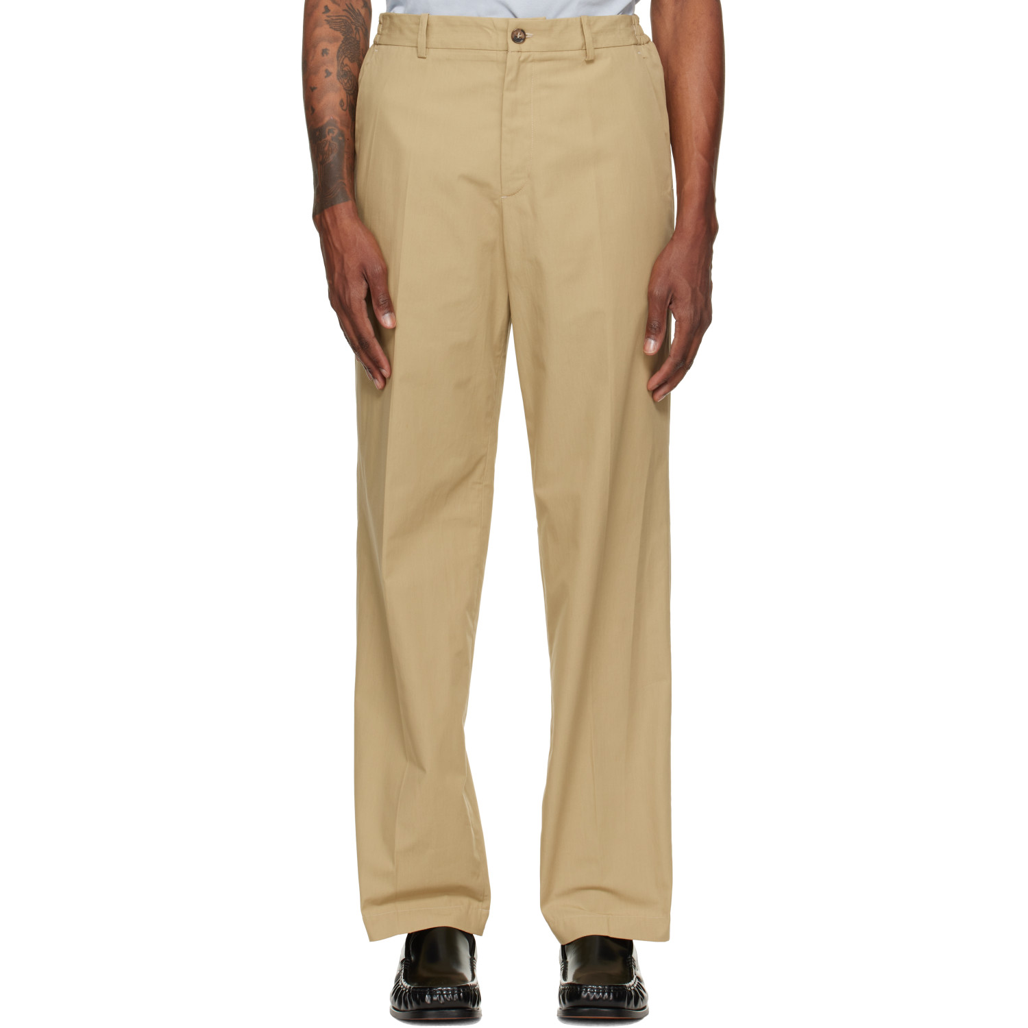A.P.C. Beige Dylan Trousers