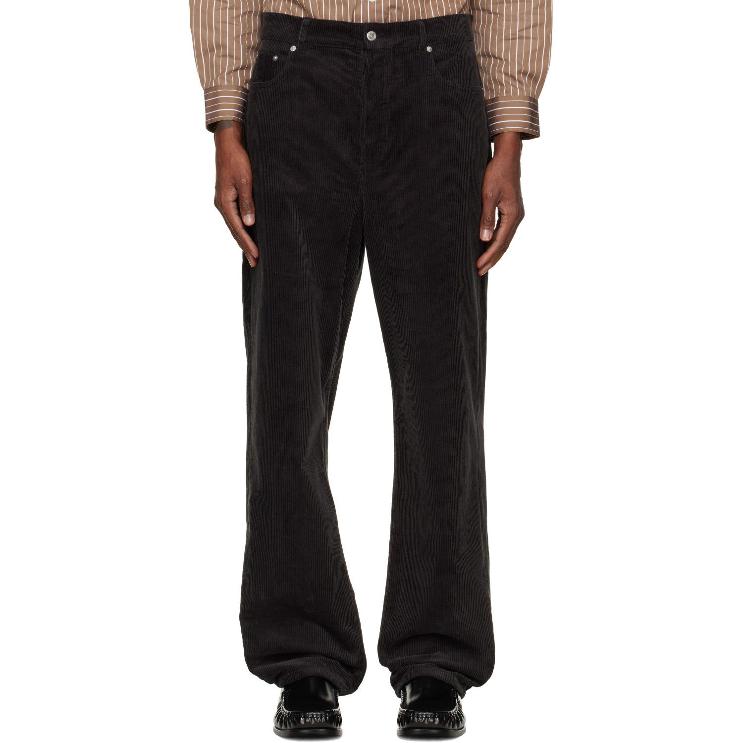A.P.C. Gray Solal Trousers