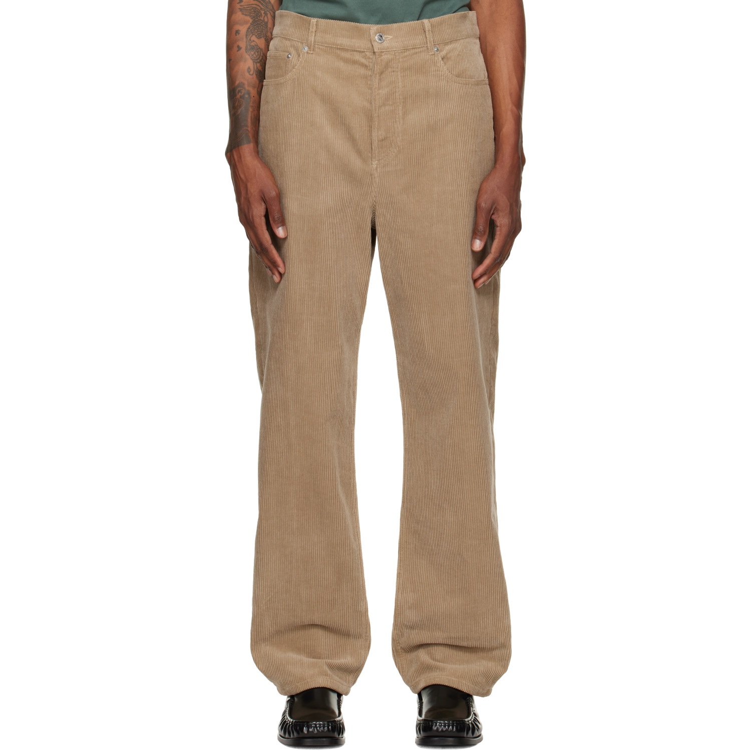 A.P.C. Beige Solal Trousers