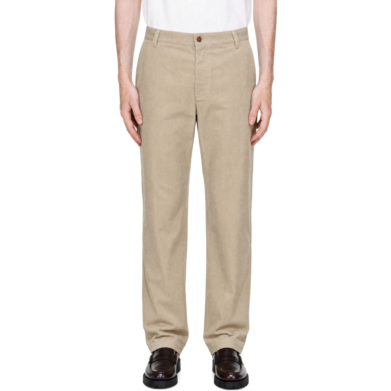 A.P.C. Beige Lawrence Trousers