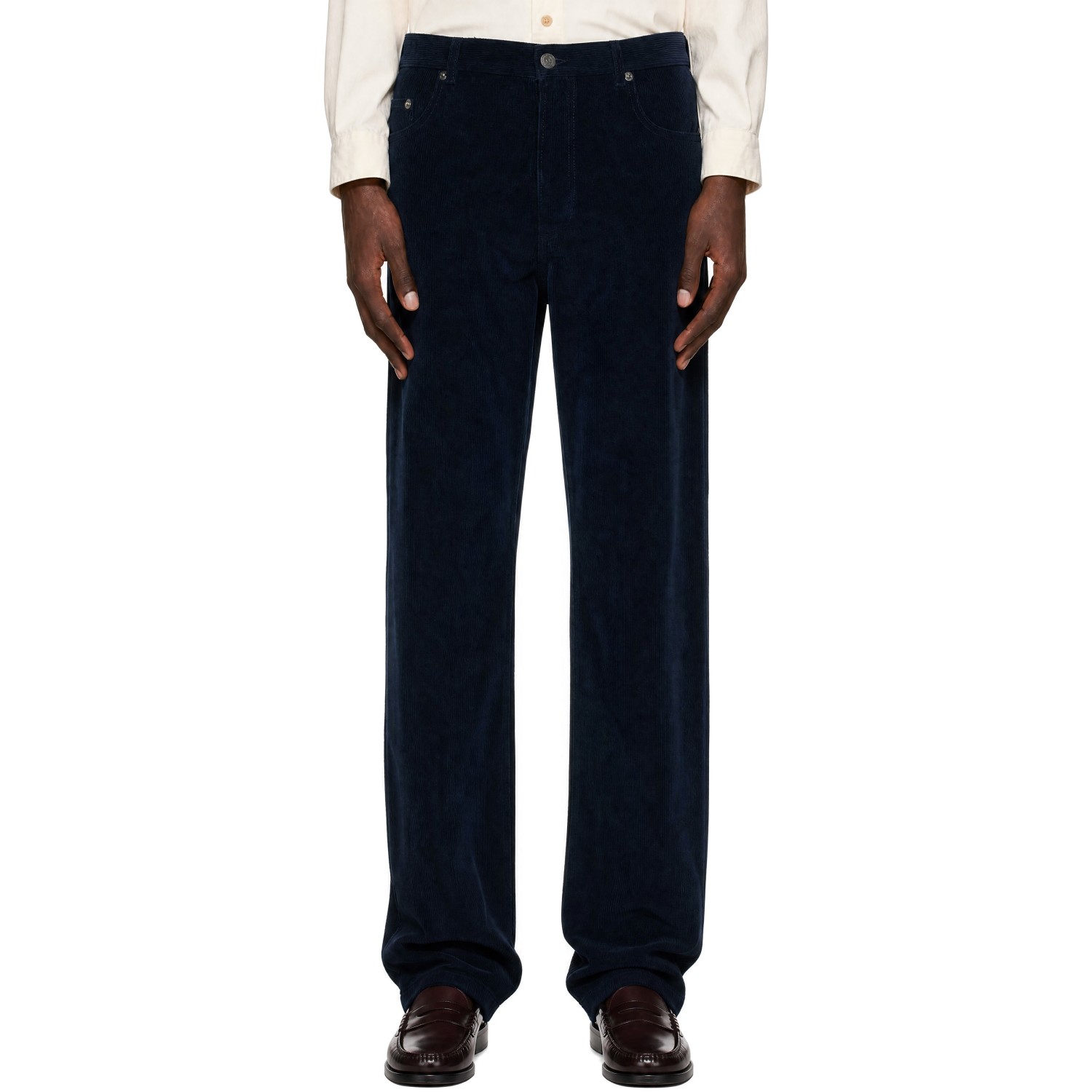 A.P.C. Navy Fairfax Trousers