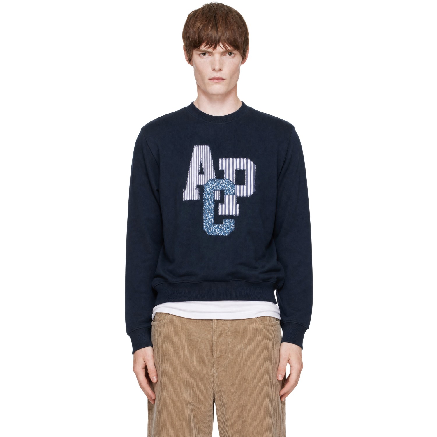 A.P.C. Navy Julien Sweatshirt