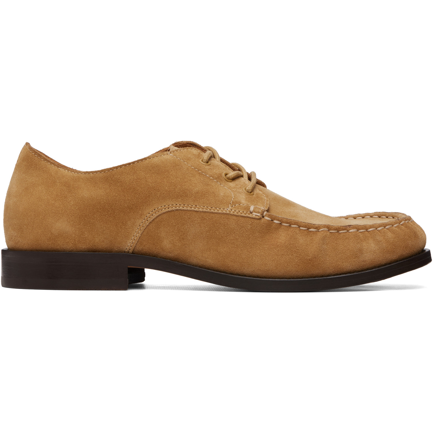 A.P.C. Tan Suede Derbys