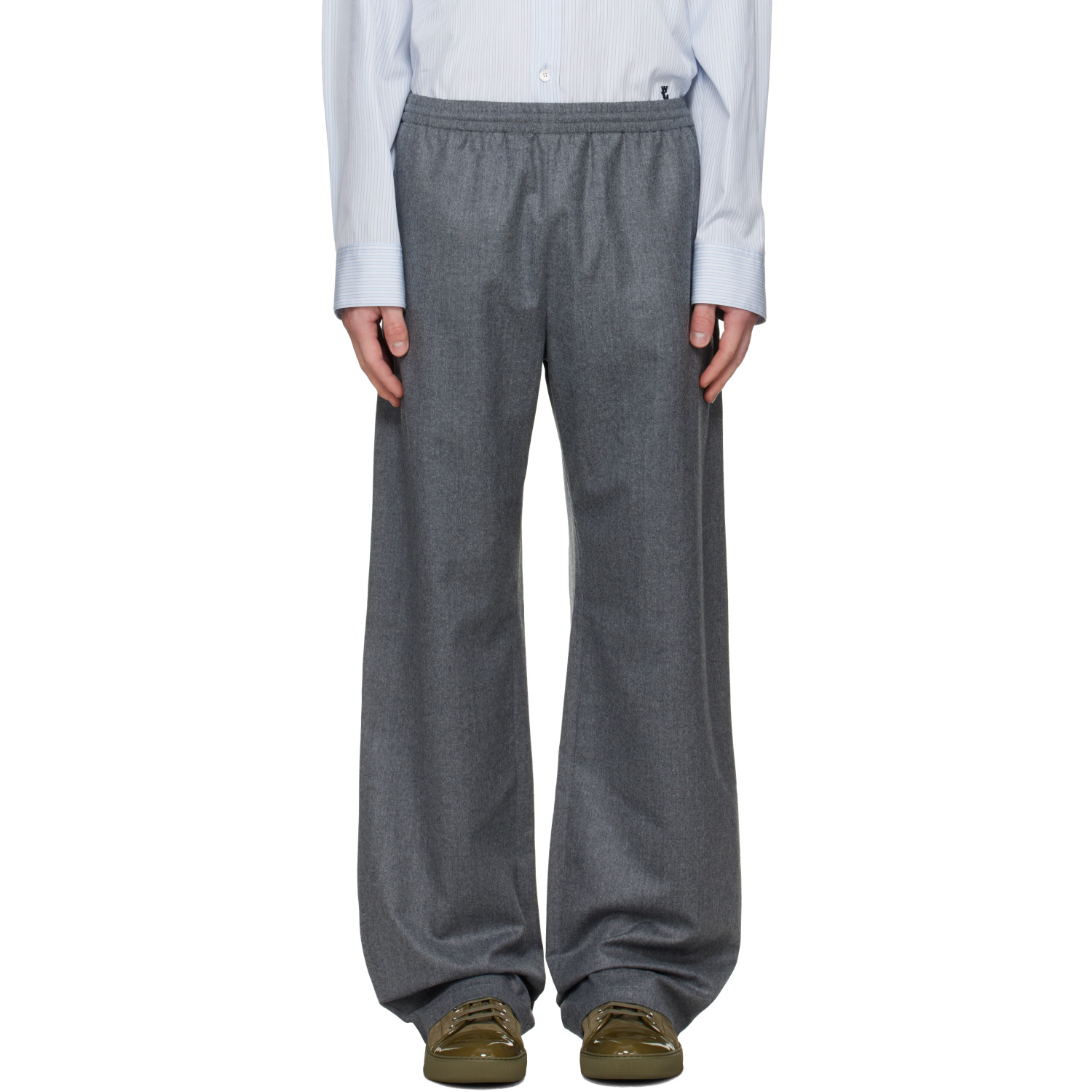 Lanvin Gray Pyjama Trousers