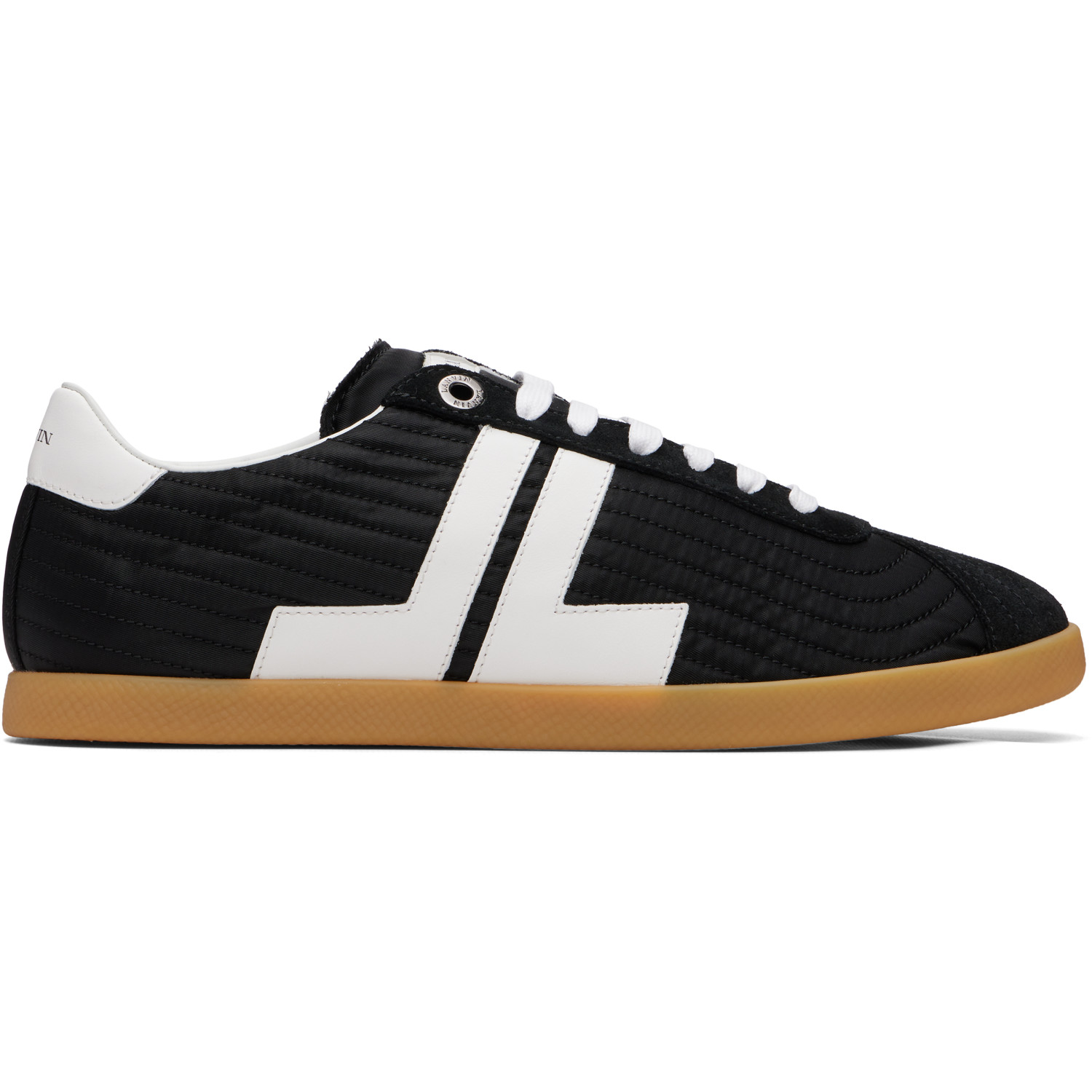 Lanvin Black Nylon Glen 2.0 Sneakers