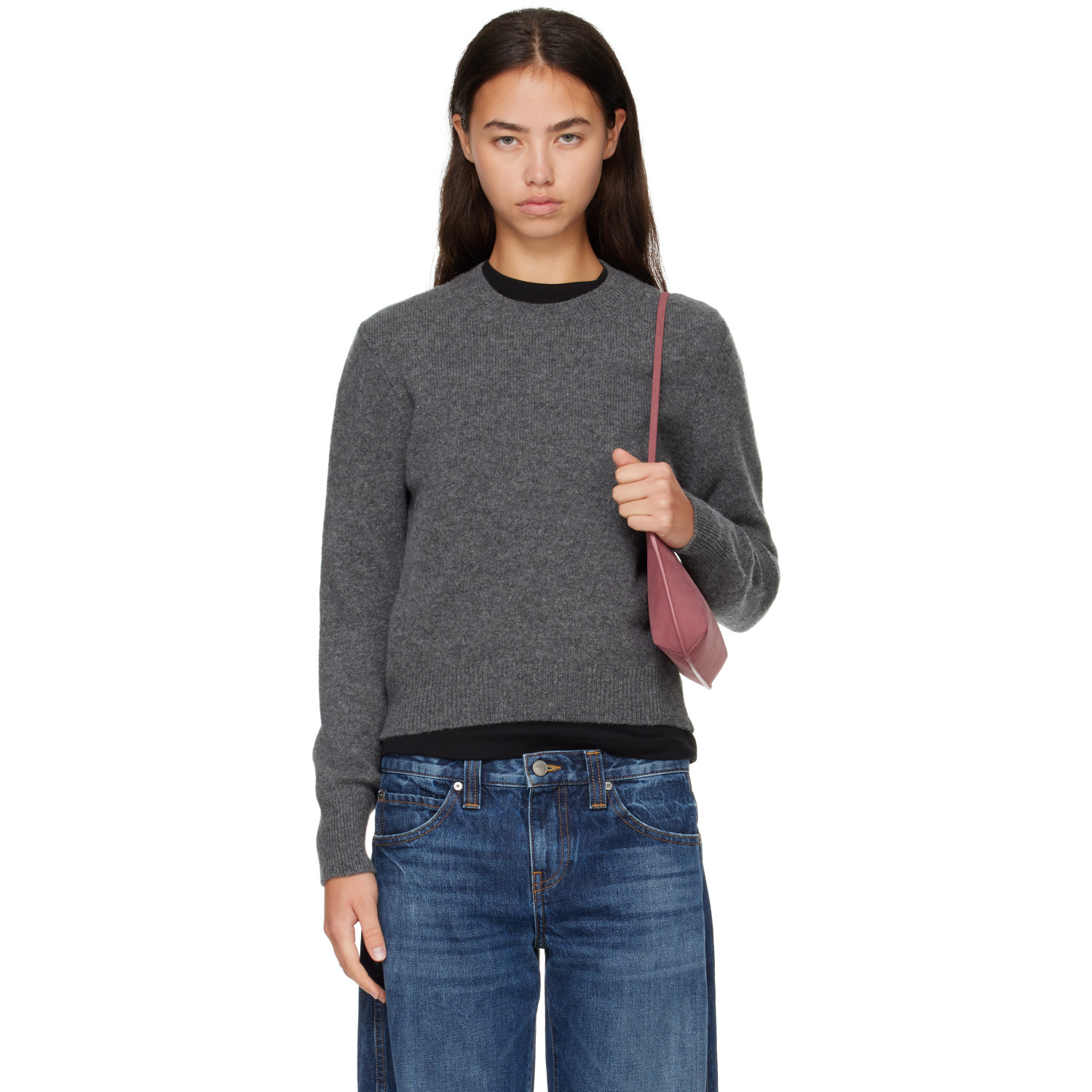 &Daughter Gray Sligo Crewneck Sweater
