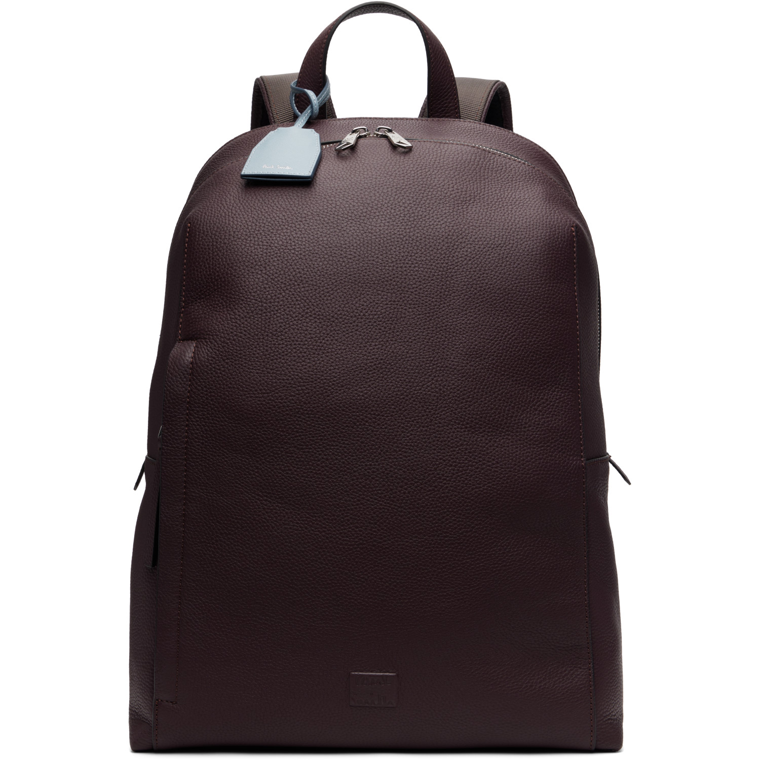 Paul Smith Burgundy Leather Backpack