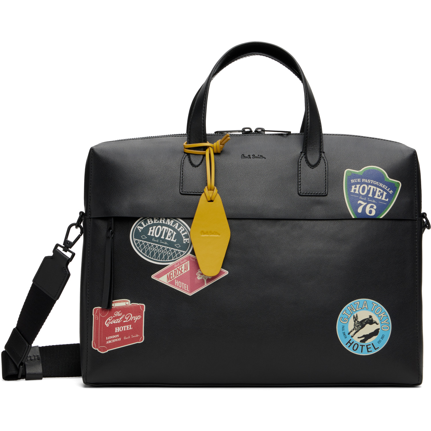 Paul Smith Black Folio Briefcase