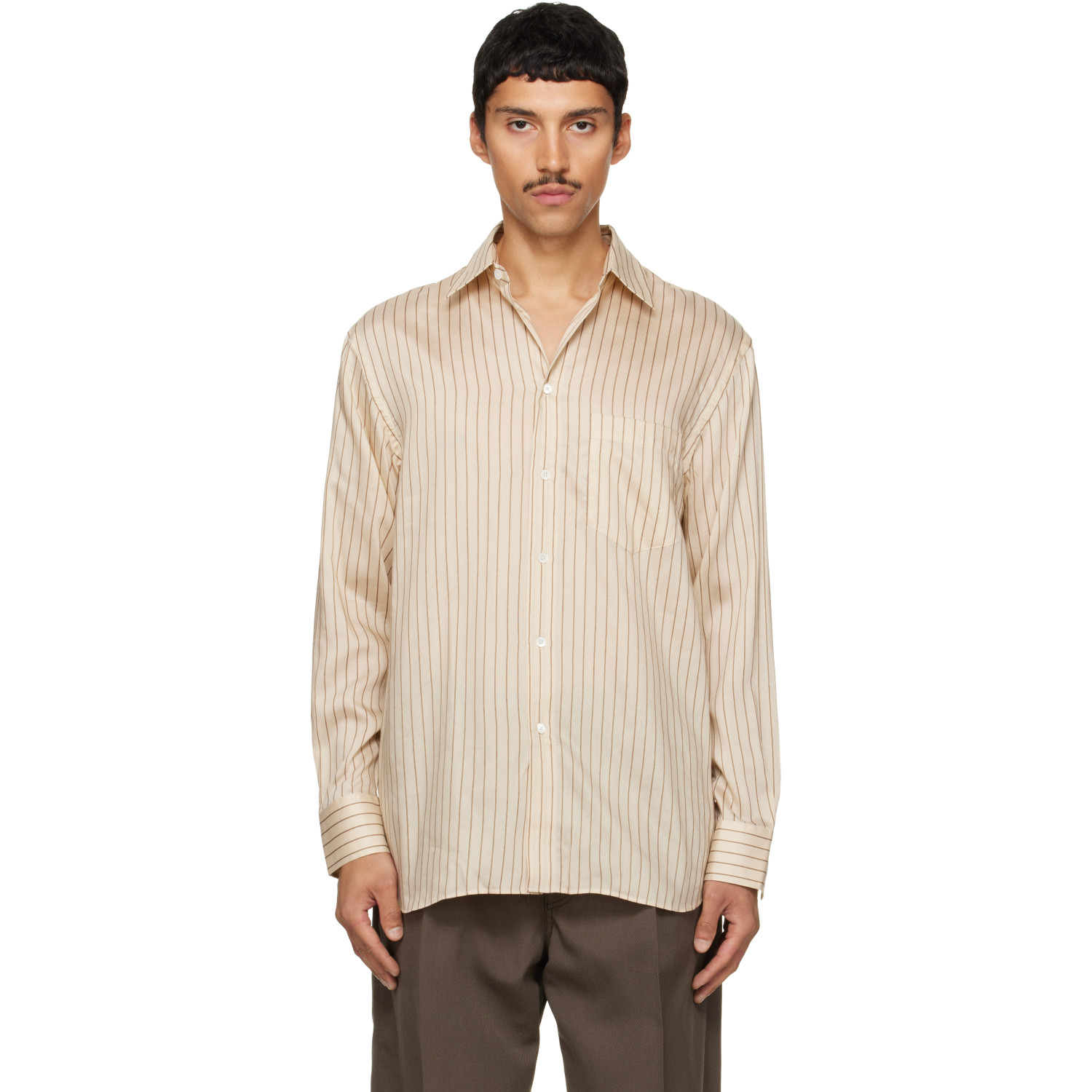 Paul Smith Tan Regular-Fit Shirt