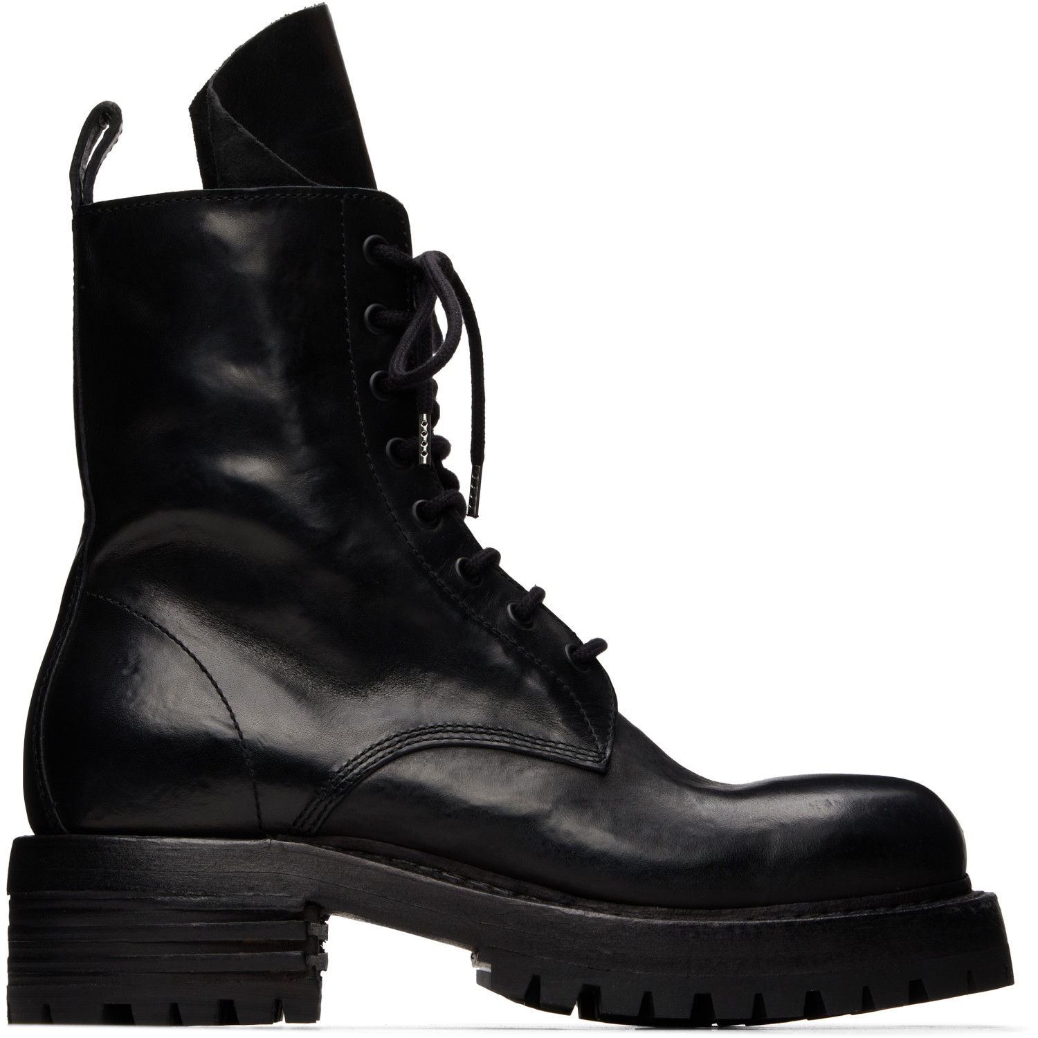 A DICIANNOVEVENTITRE Black Zac Low Ankle Boots