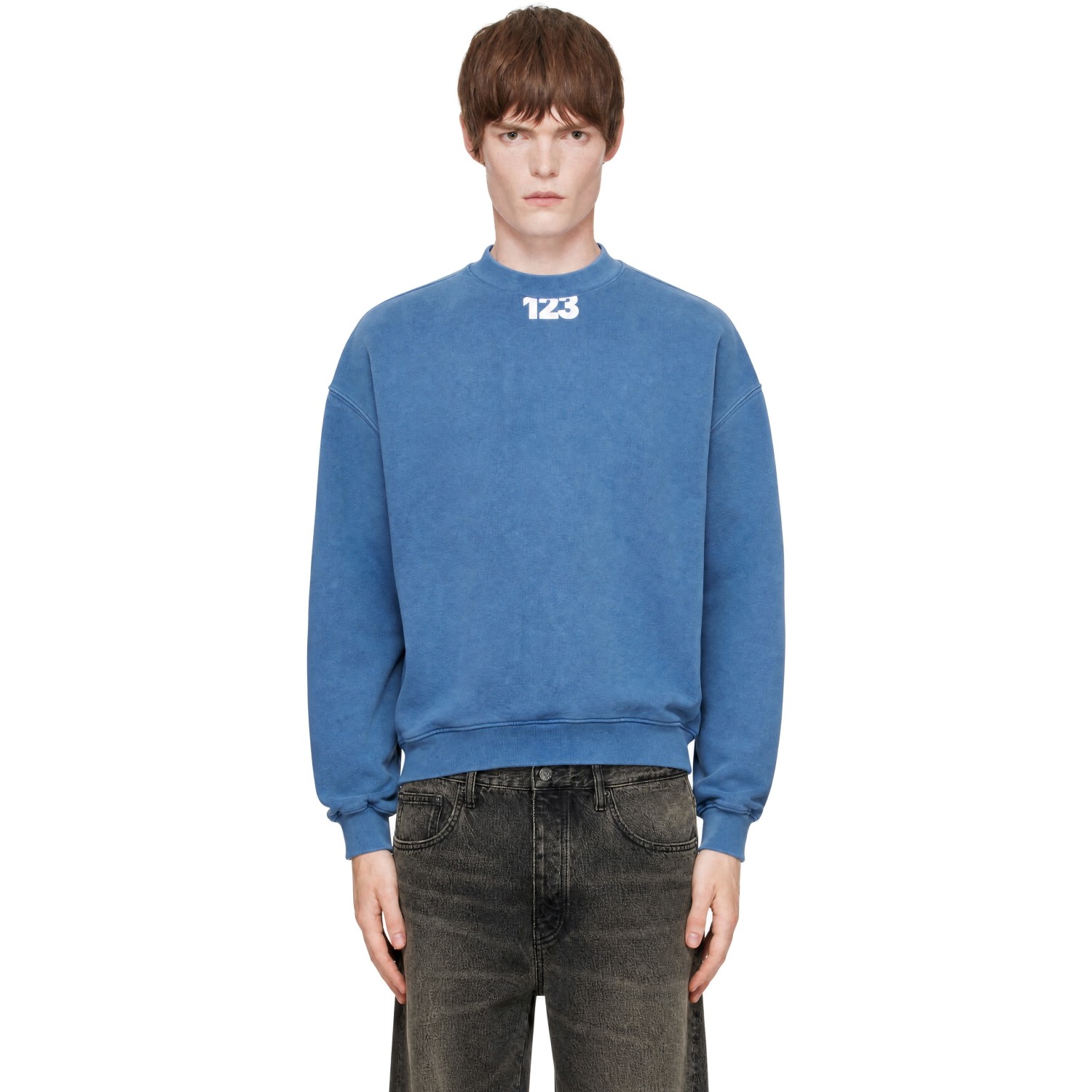 Rivington Roi Rebis Blue USO '123' CVA Crewneck Sweatshirt