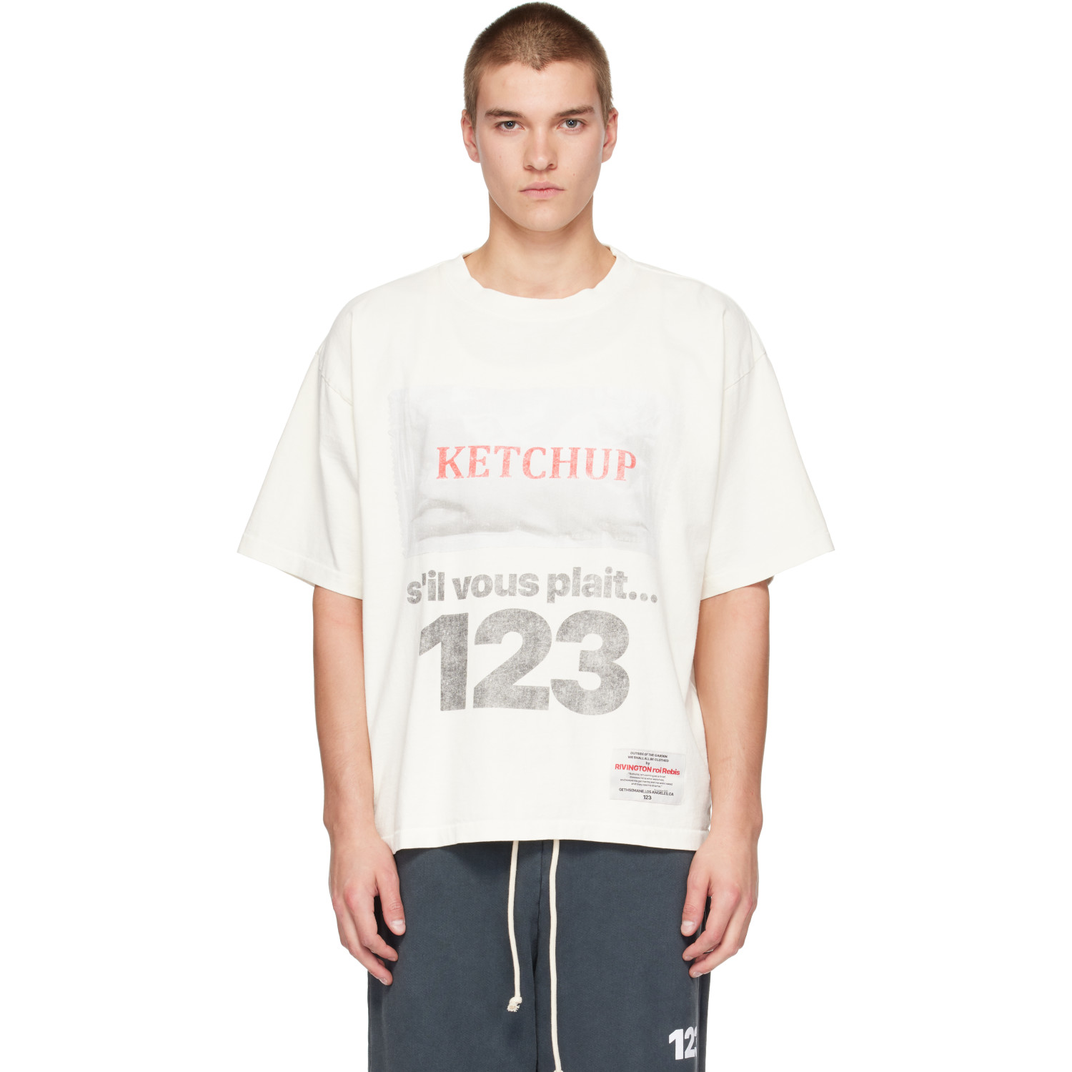 Rivington Roi Rebis White 'Ketchup' CVA T-shirt