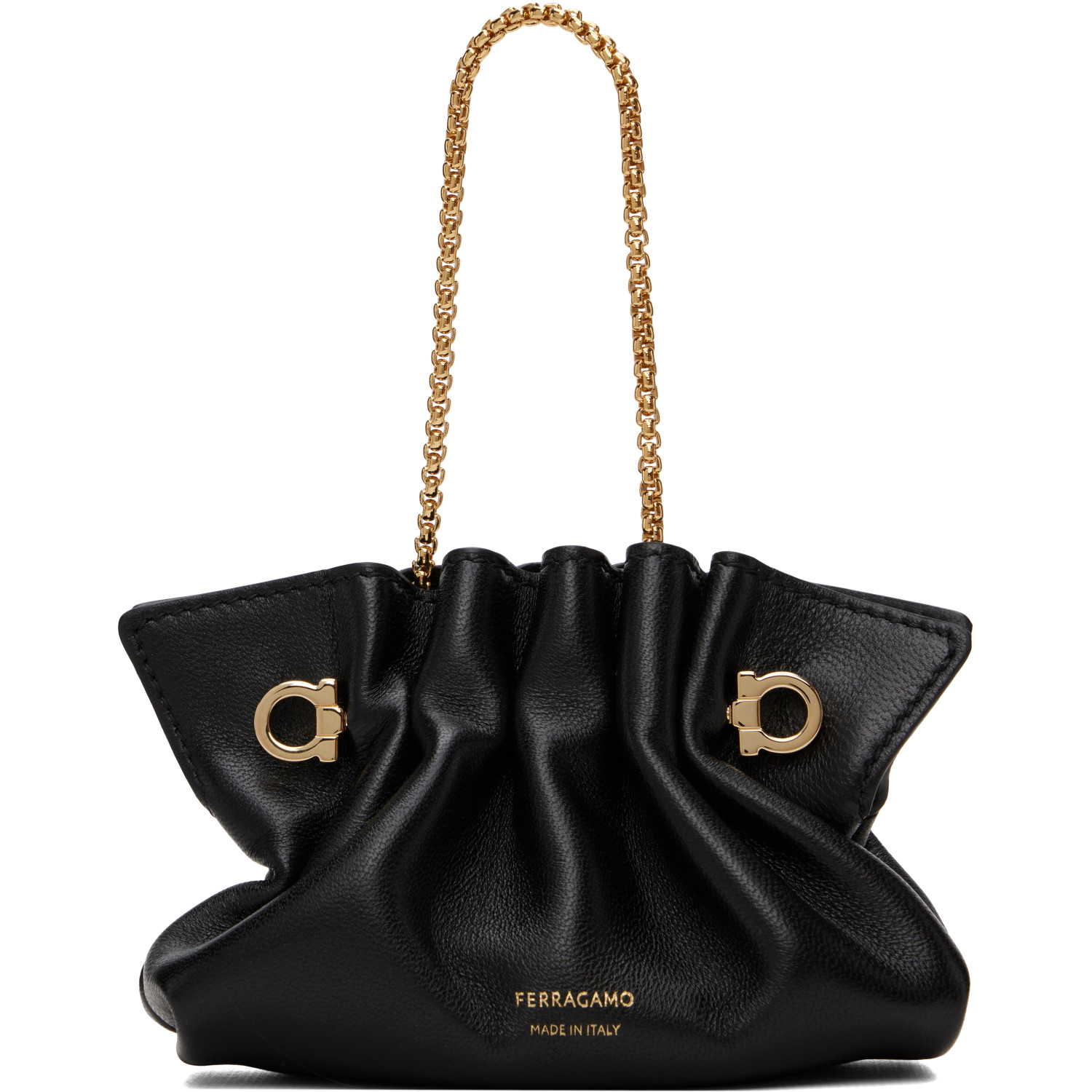 Ferragamo Black Micro Pouch