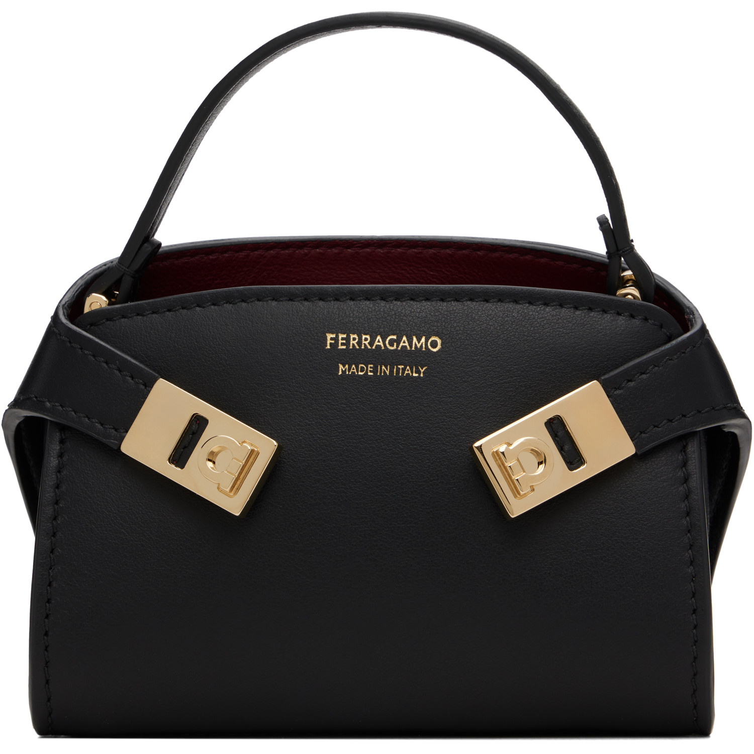Ferragamo Black Micro Bag
