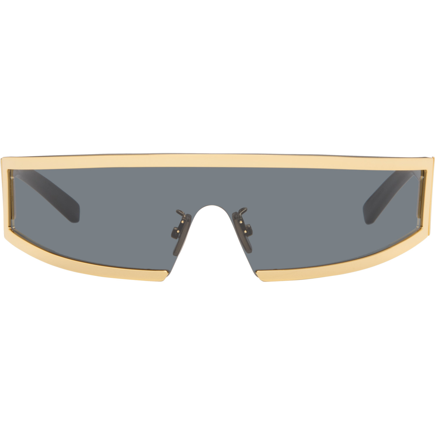 Givenchy Gold Square Sunglasses