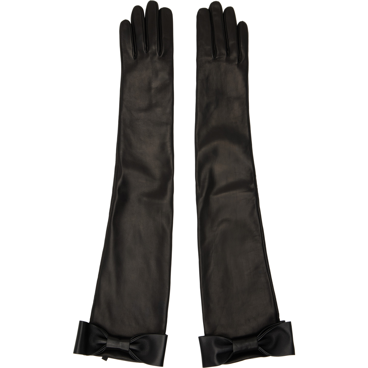 Givenchy Black Long Gloves