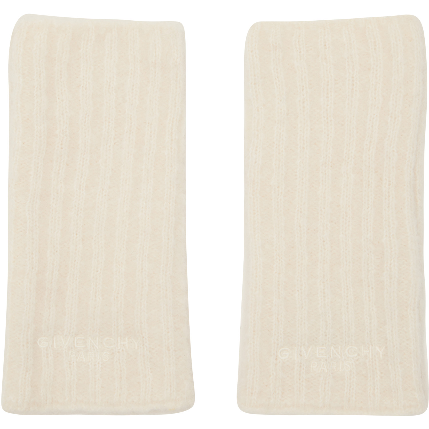 Givenchy Off-White Alpaca Mittens