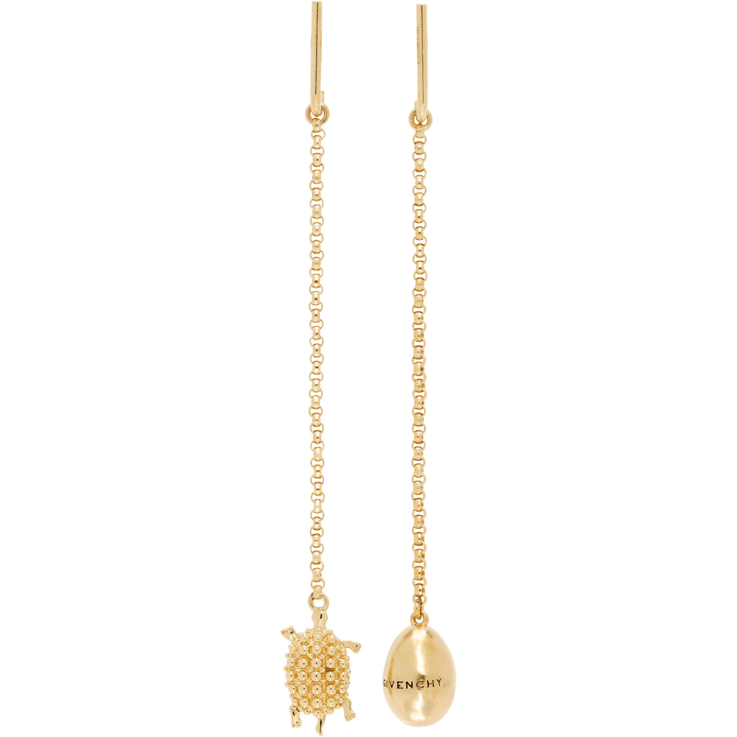 Givenchy Lucky Charms Asymmetric Earrings