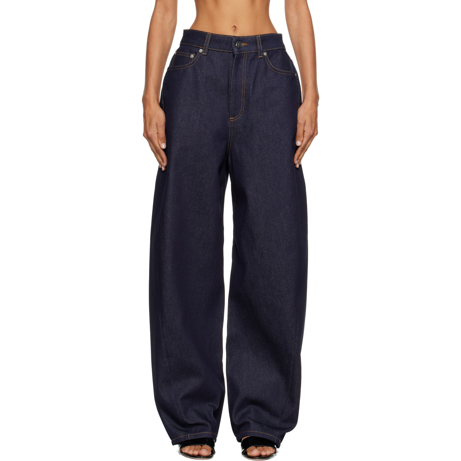 Givenchy Navy Cocoon Denim Jeans