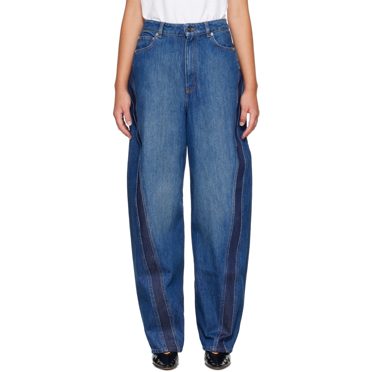 Givenchy Blue Cocoon Jeans