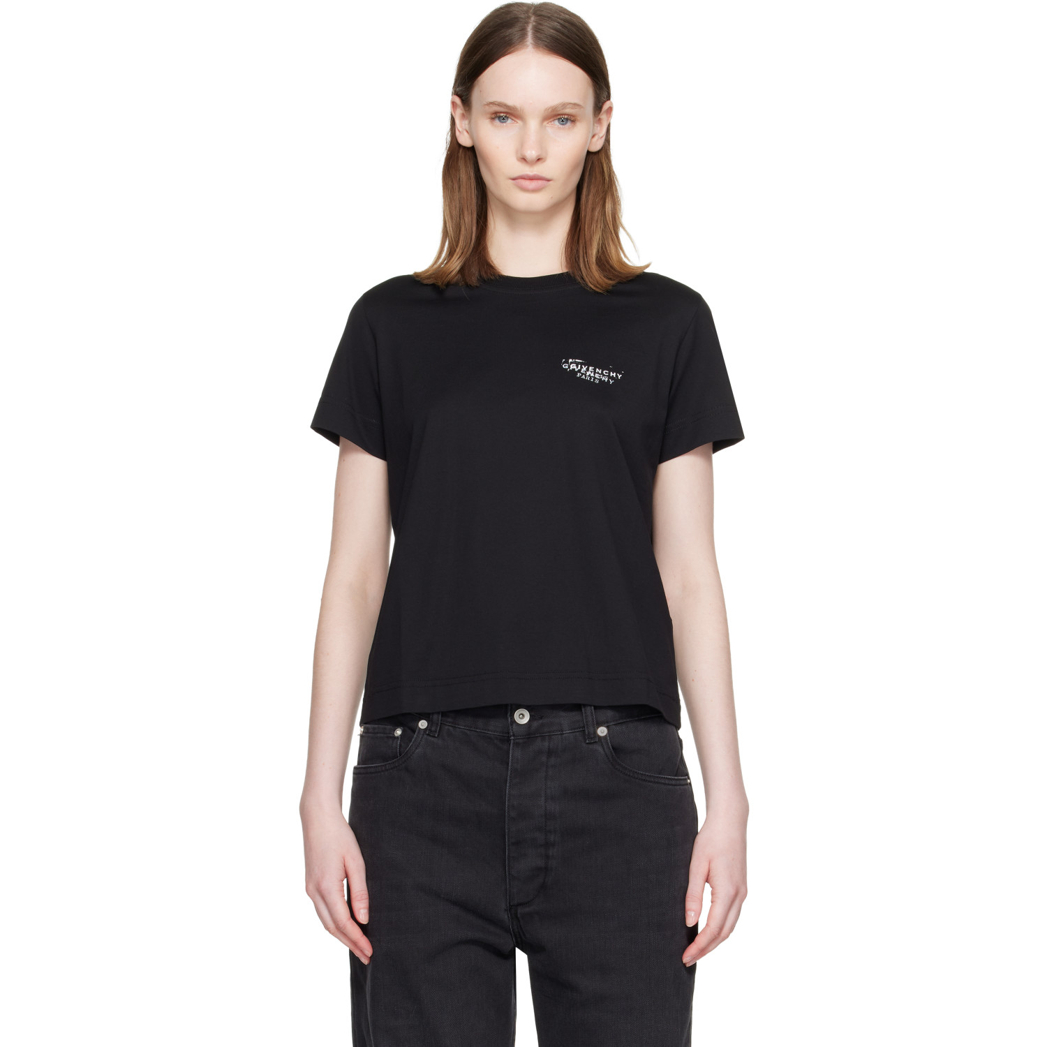 Givenchy Black Fitted T-shirt