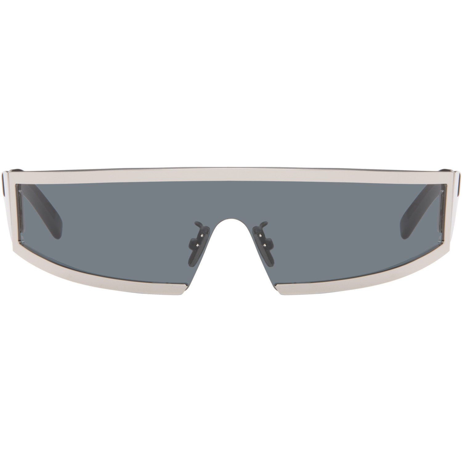 Givenchy Silver Square Sunglasses