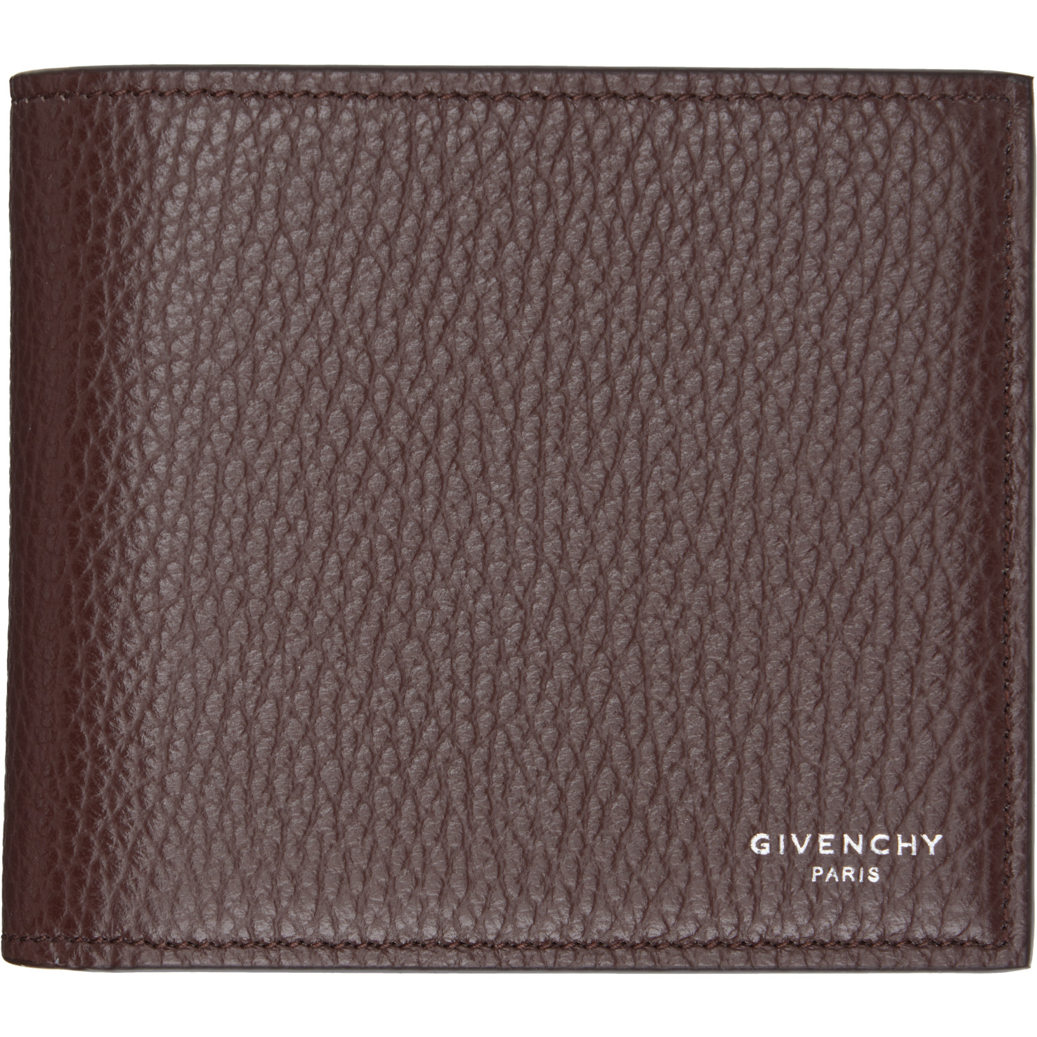 Givenchy Brown Coin Billfold Wallet