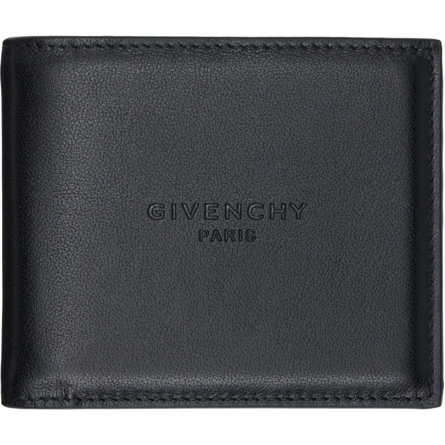 Givenchy Black Padded Billfold Wallet