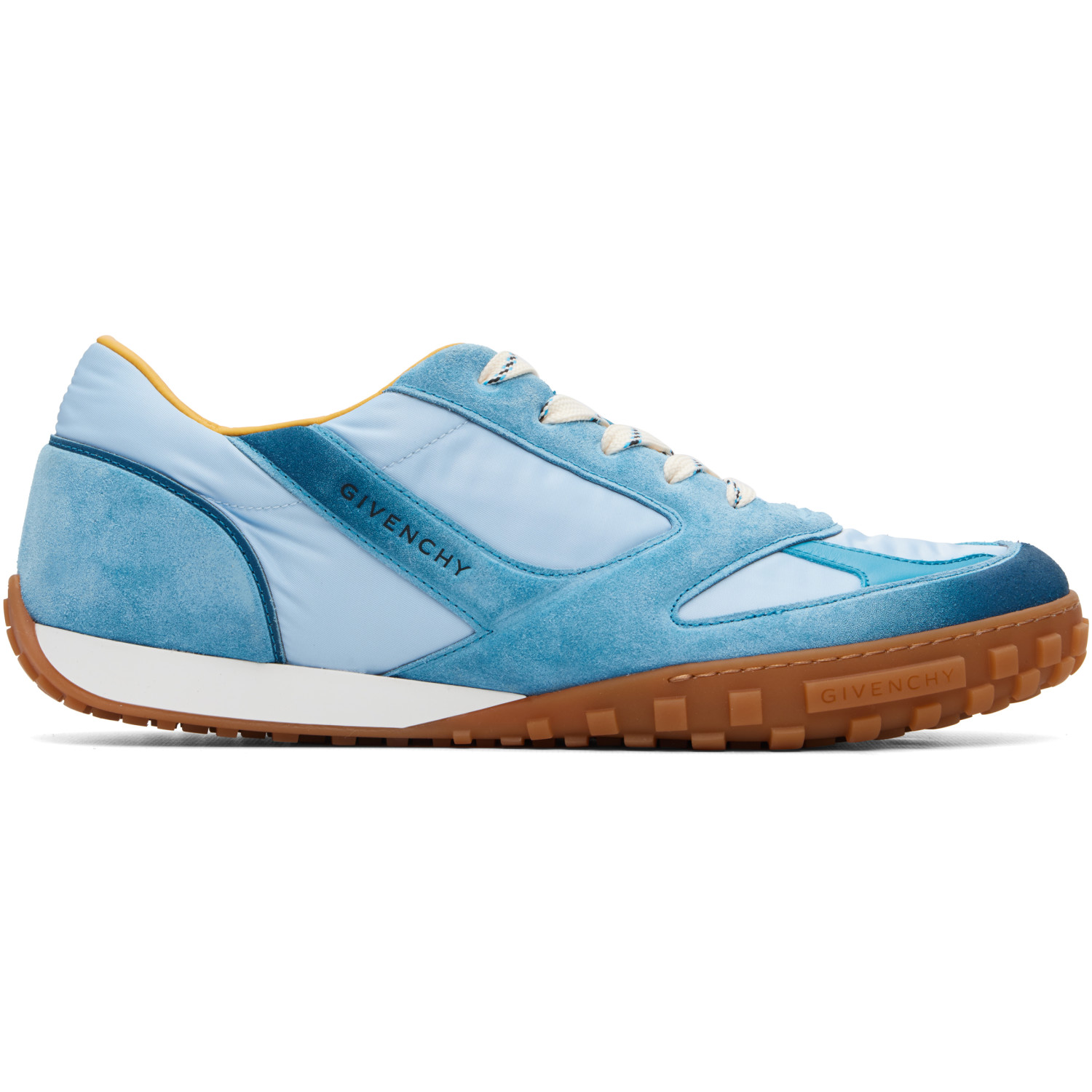 Givenchy Blue Glide Sneakers In Navy/light Blue
