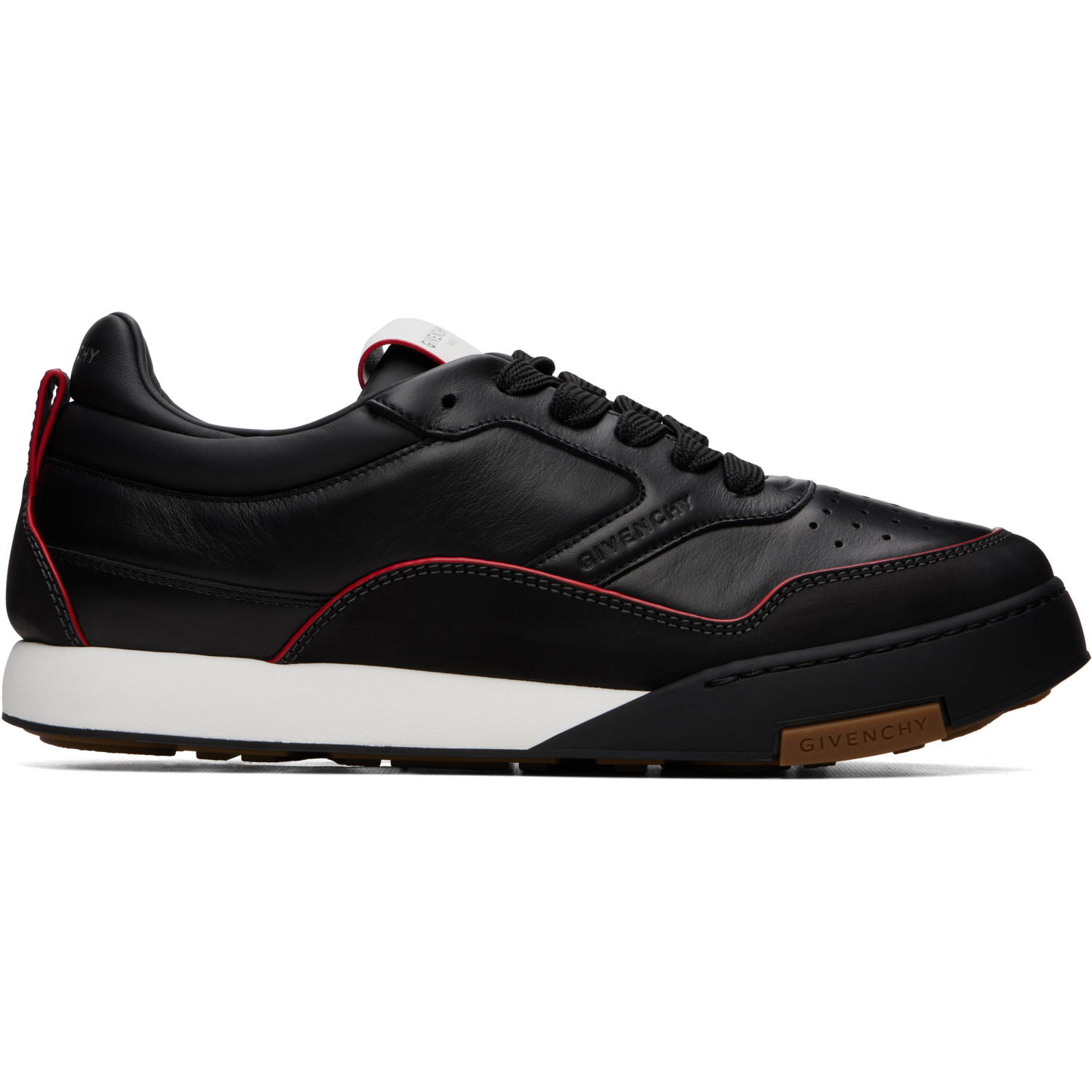 Givenchy Black 'Givenchy Yard' Leather Sneakers