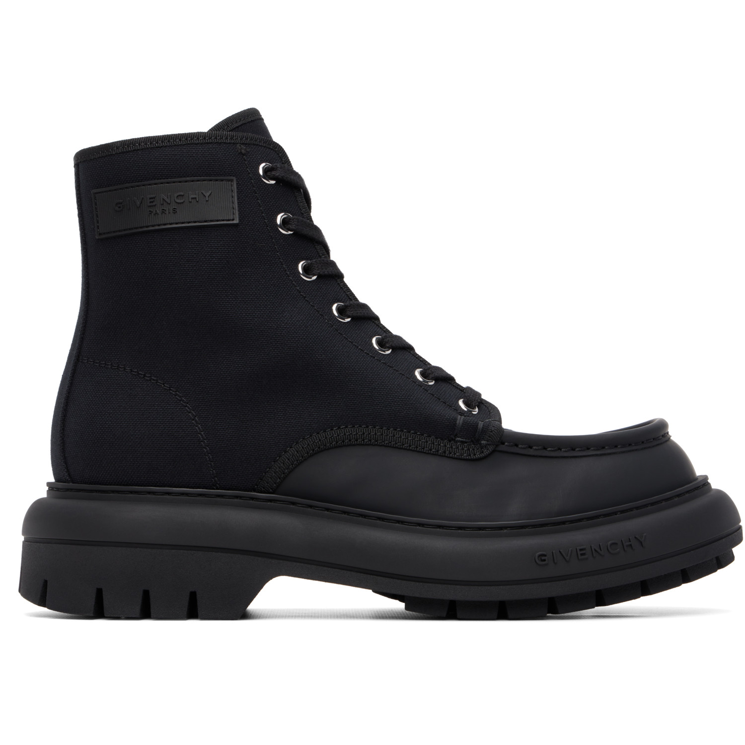 Givenchy Black 'Givenchy Cargo' Desert Boots