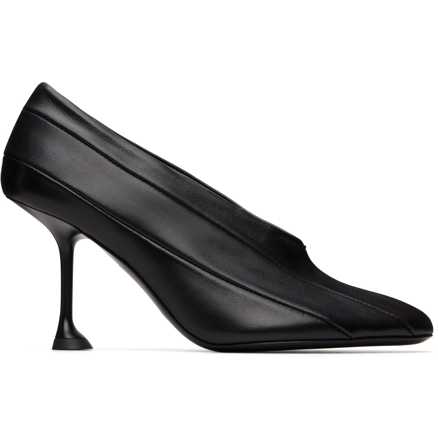 Proenza Schouler Black Tee 85 Pierced Heels