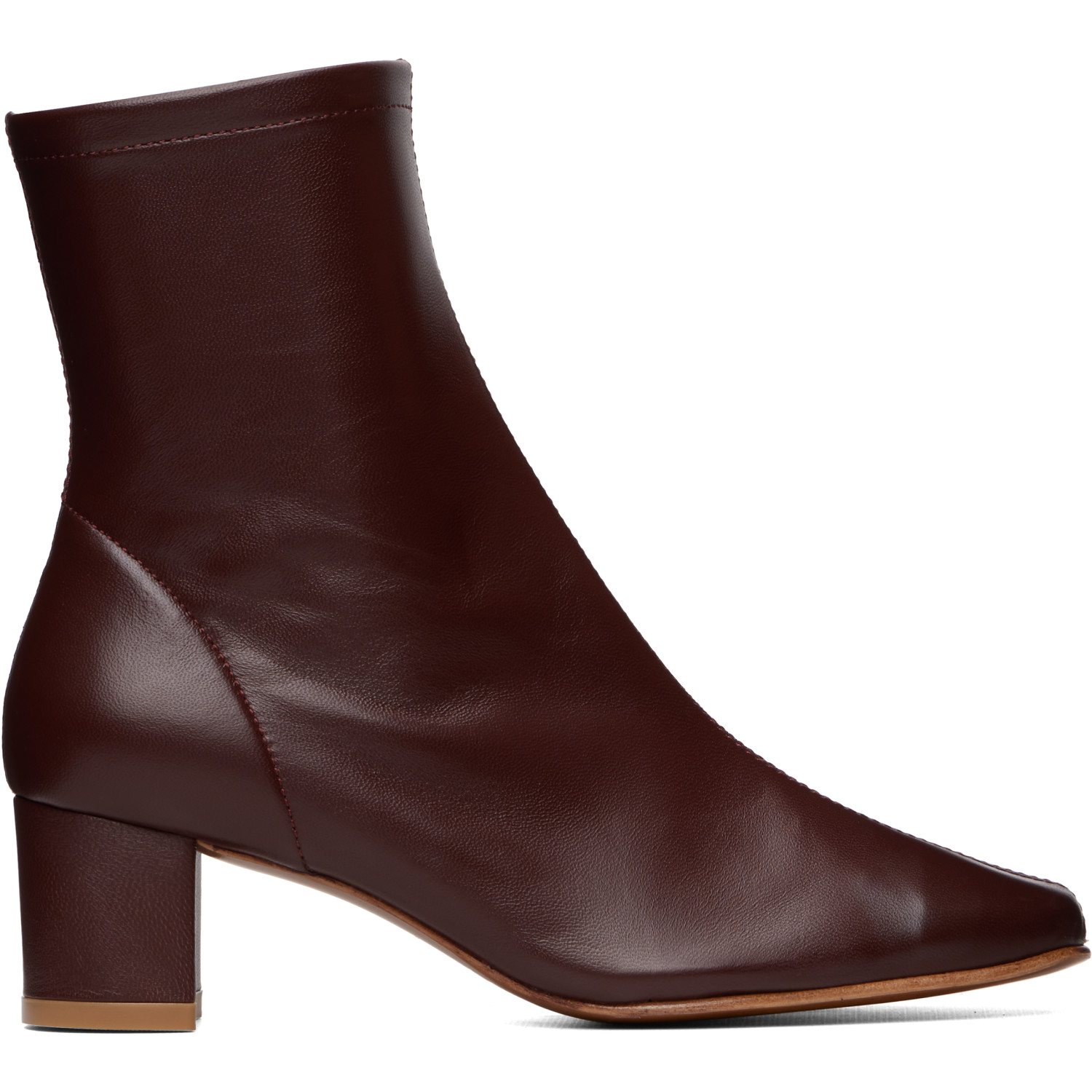 BY FAR Burgundy Sofia Boots