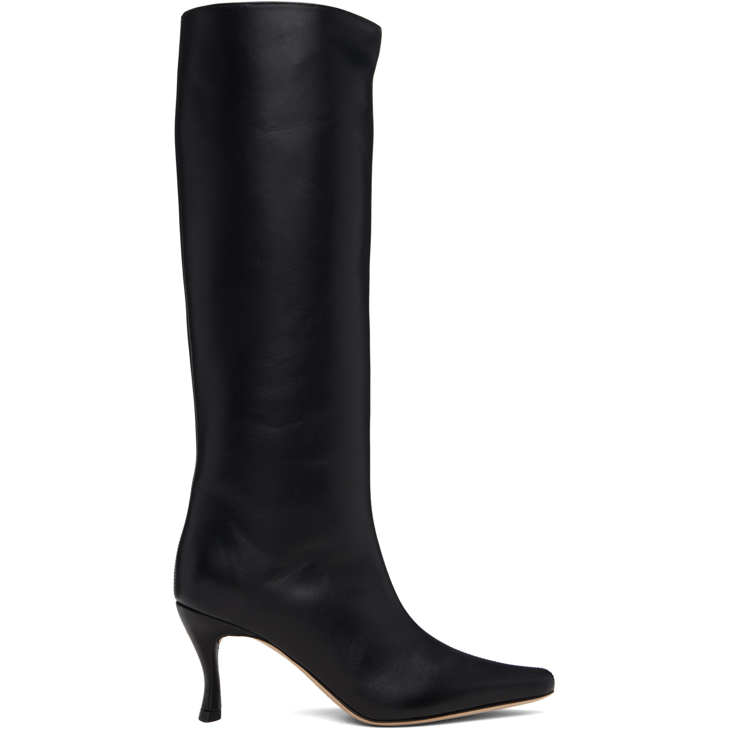 BY FAR Black Stevie 42 Tall Boots