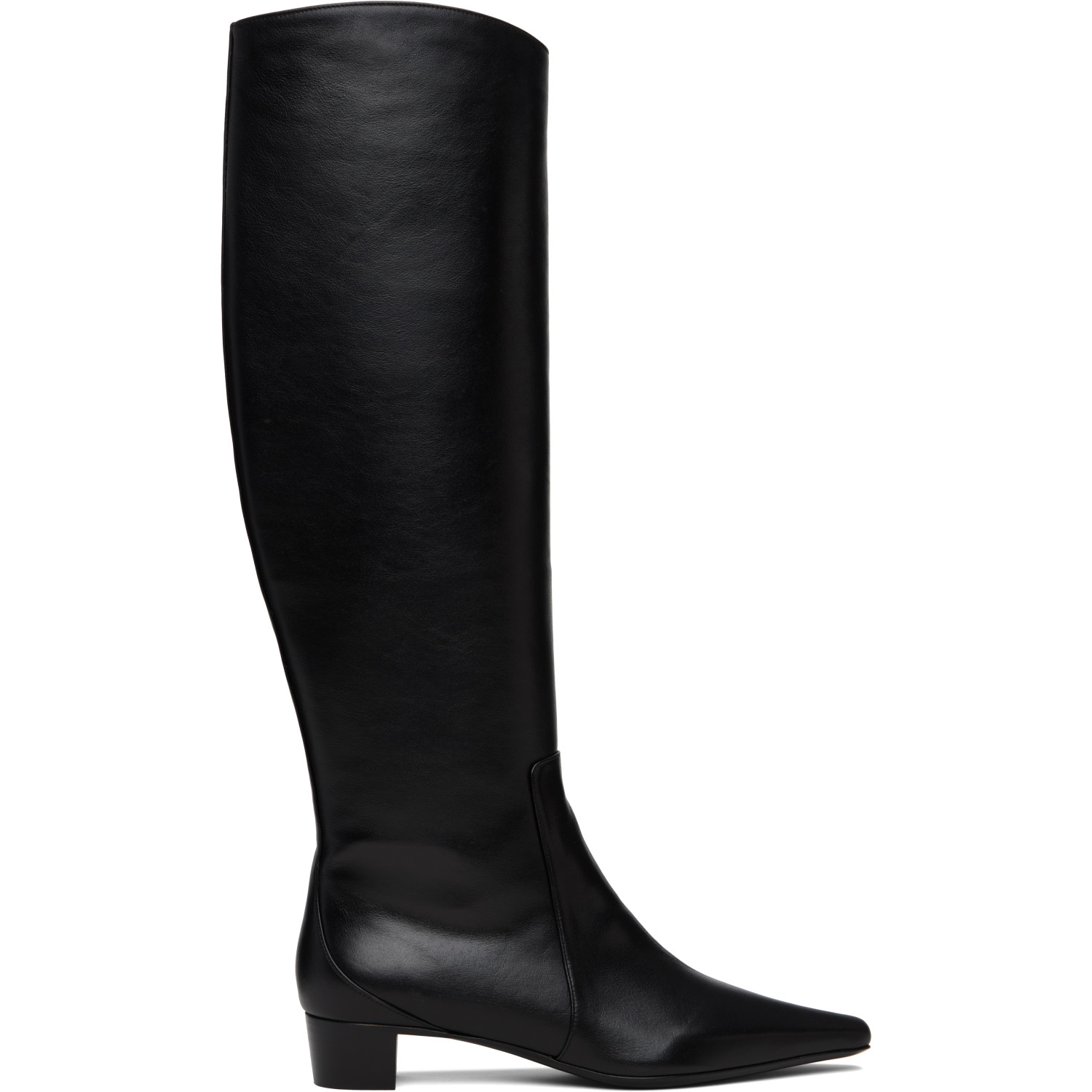 BY FAR Black Pascal Tall Boots