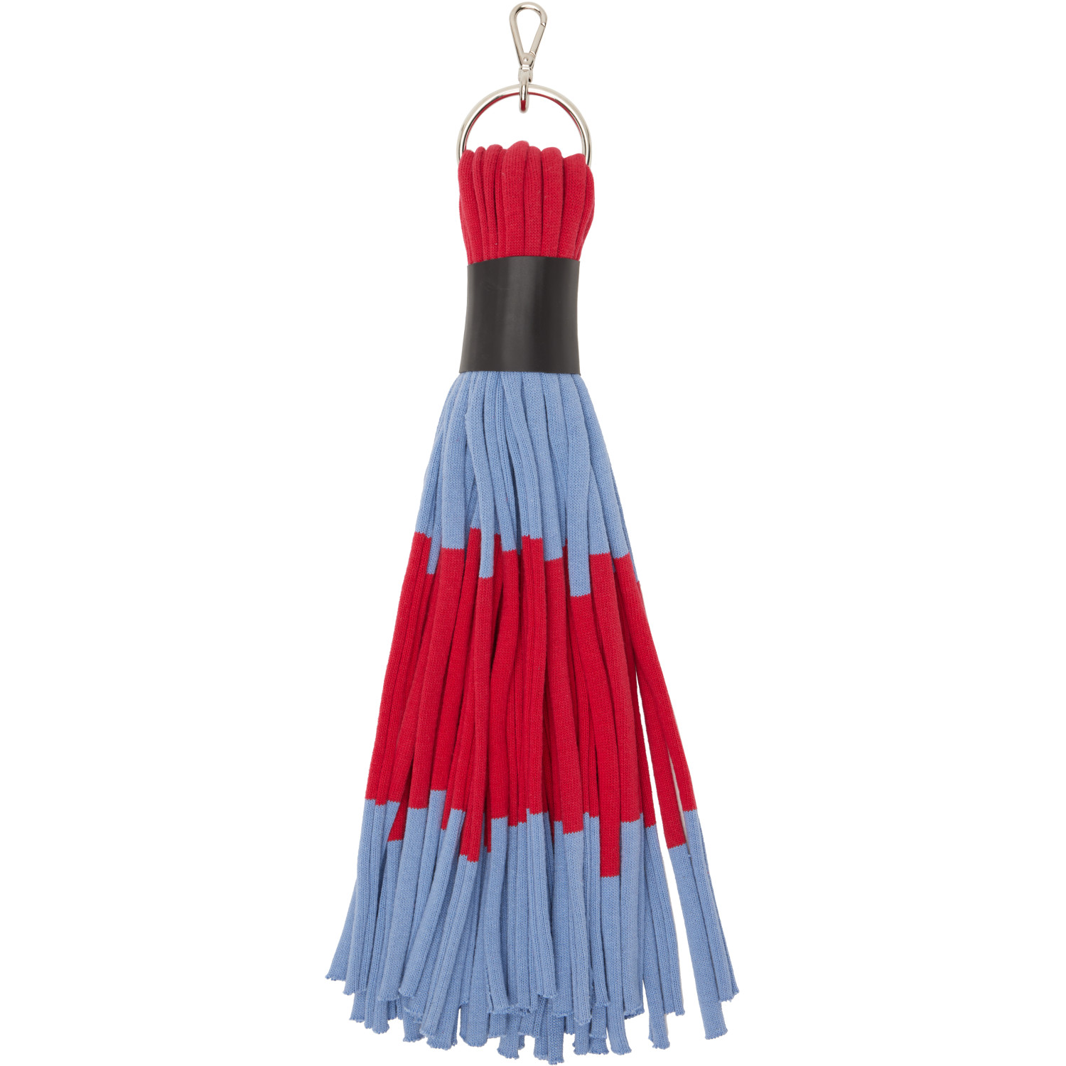 Stefan Cooke Ssense Exclusive Blue & Red Tassel Bag Charm In Multi