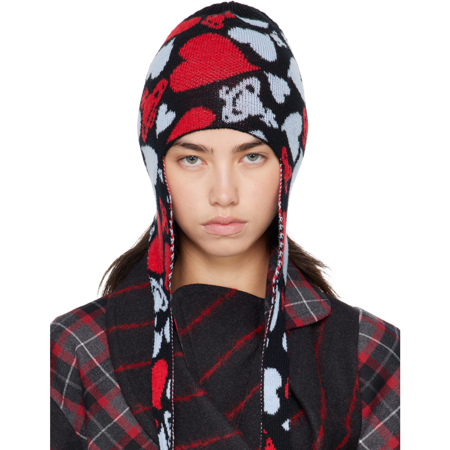 Vivienne Westwood Multicolor Ear Flap Beanie