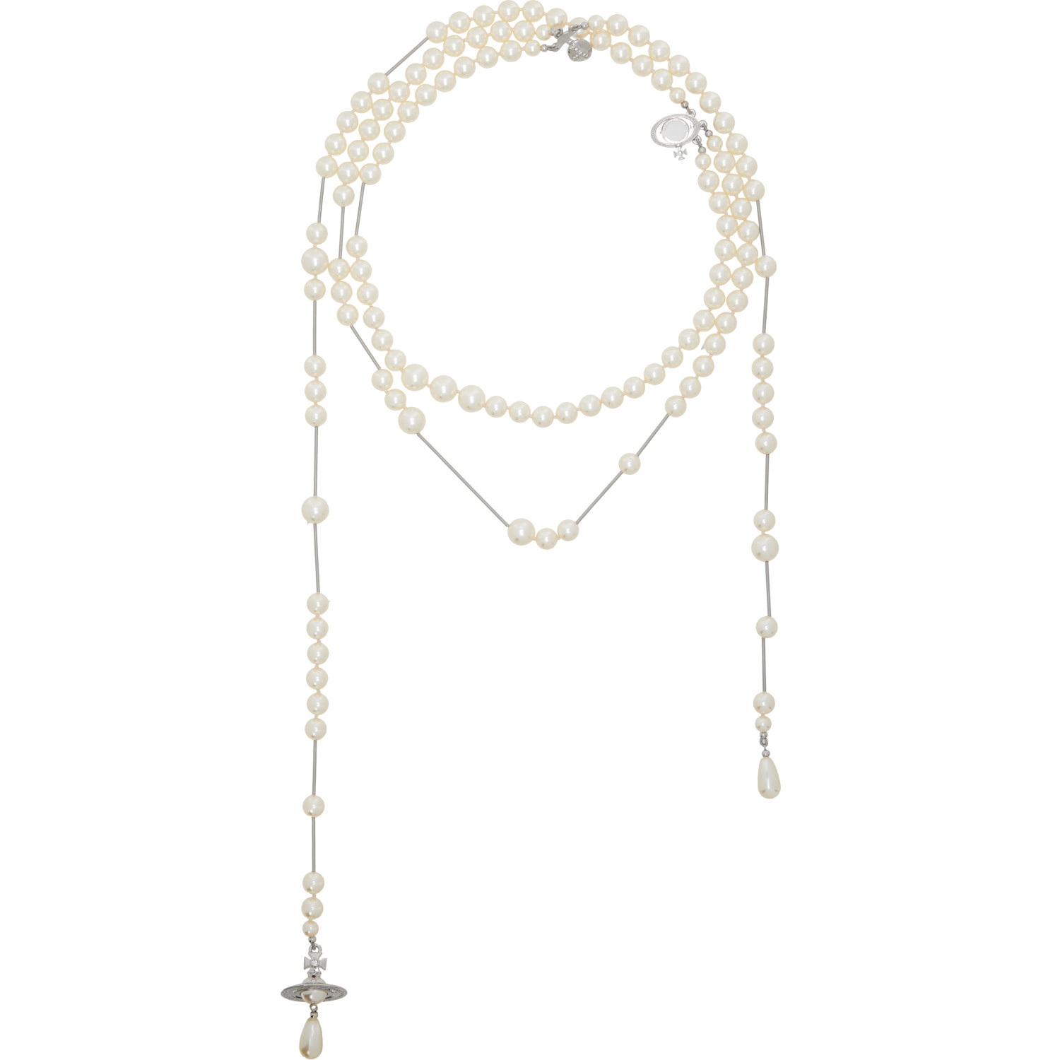 Vivienne Westwood Broken Pearl Necklace