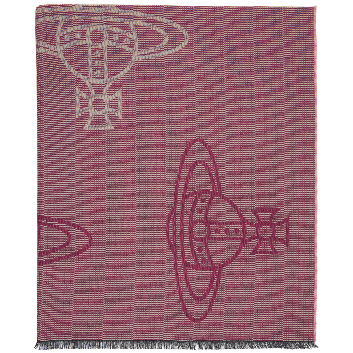 Vivienne Westwood Pink Orb Scarf