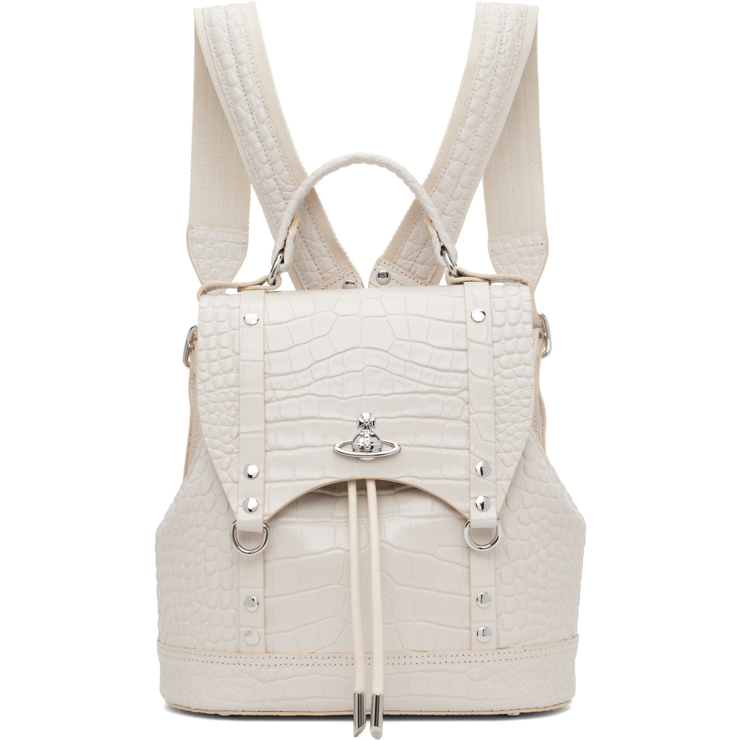 Vivienne Westwood Off-White Max Small Backpack