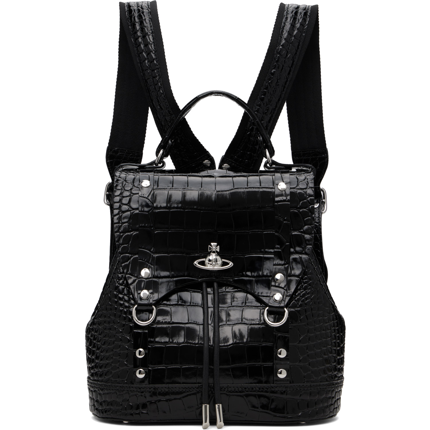 Vivienne Westwood Black Max Small Backpack
