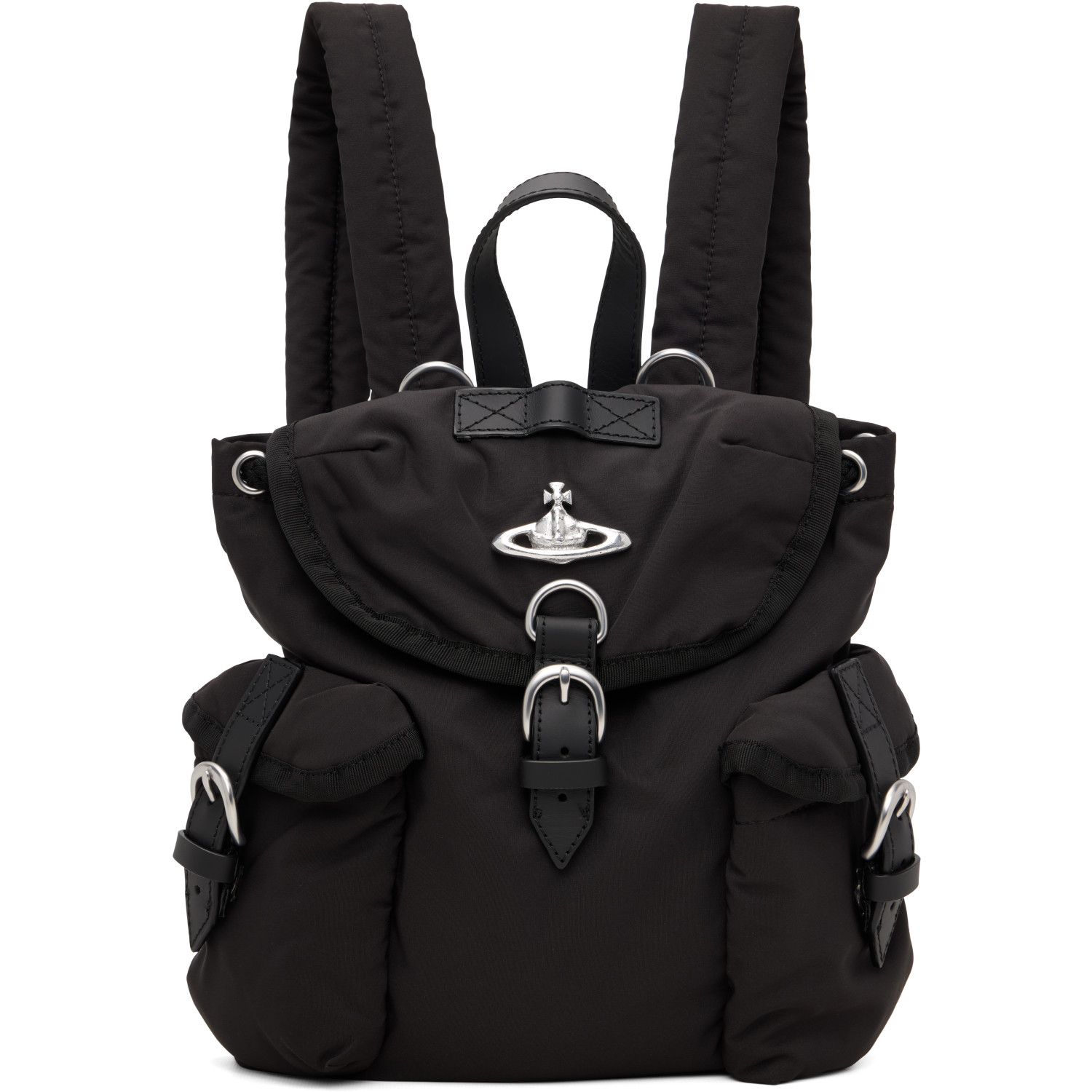 Vivienne Westwood Black Highland Small Backpack