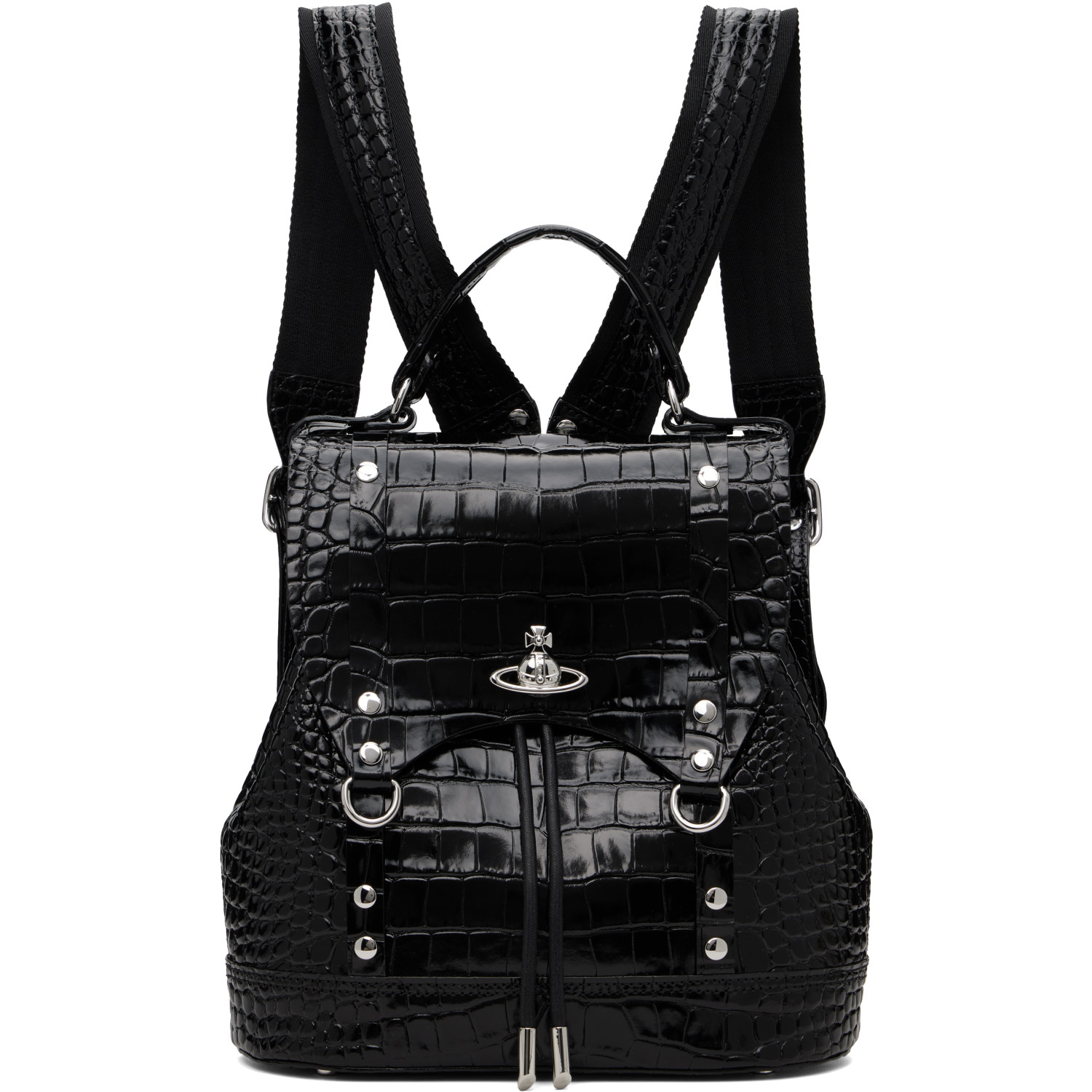 Vivienne Westwood Black Max Small Backpack