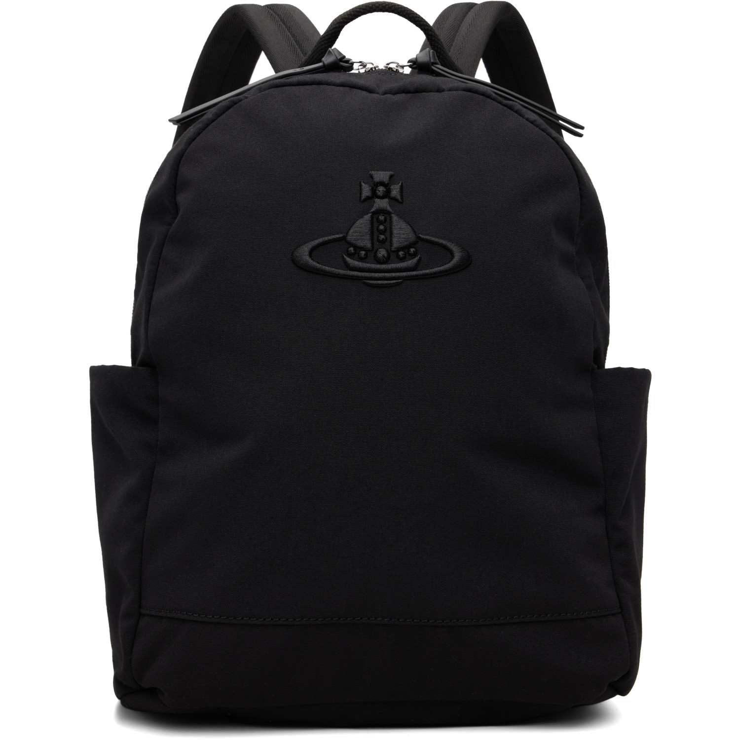 Vivienne Westwood Black George Medium Backpack