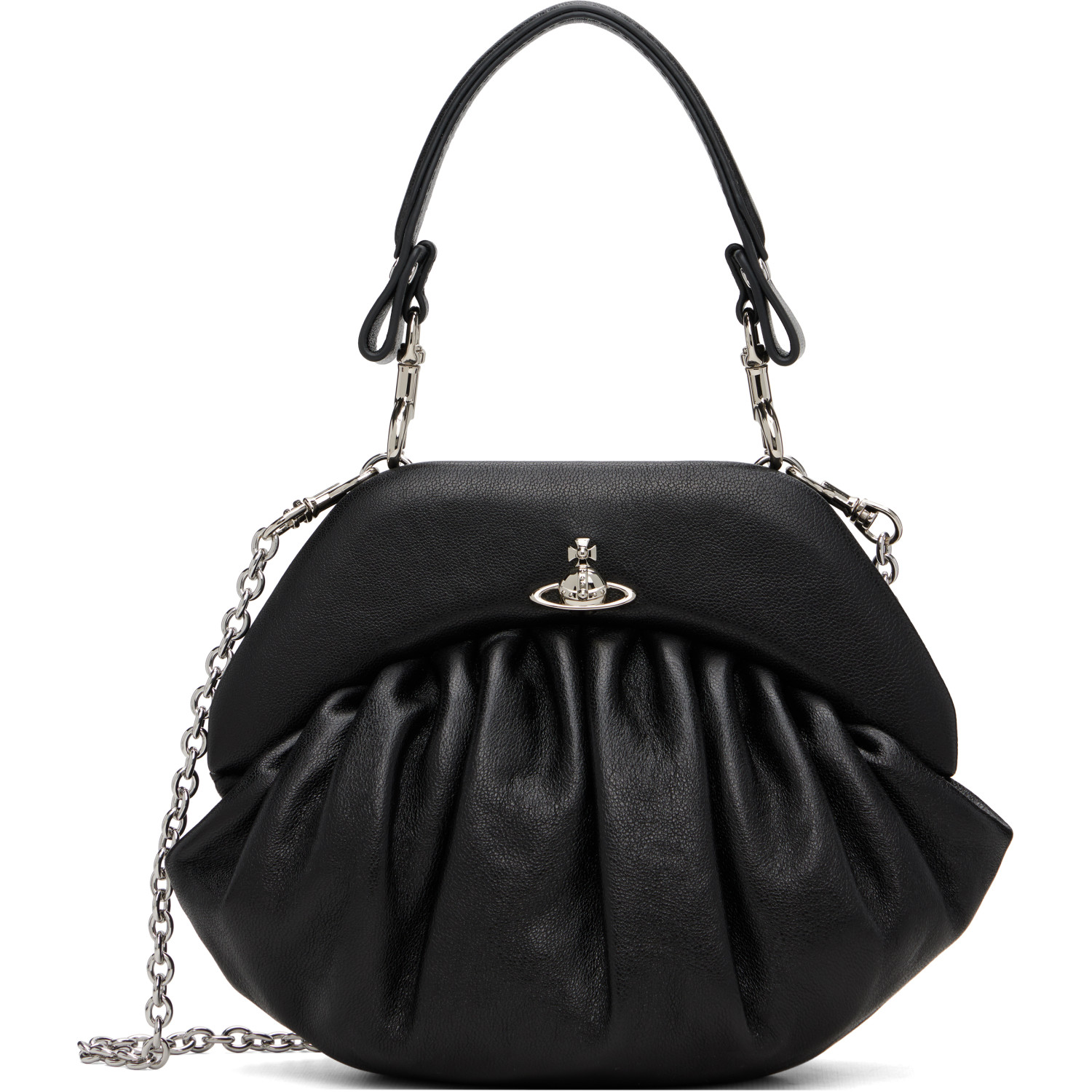 Vivienne Westwood Black Brooke Bag
