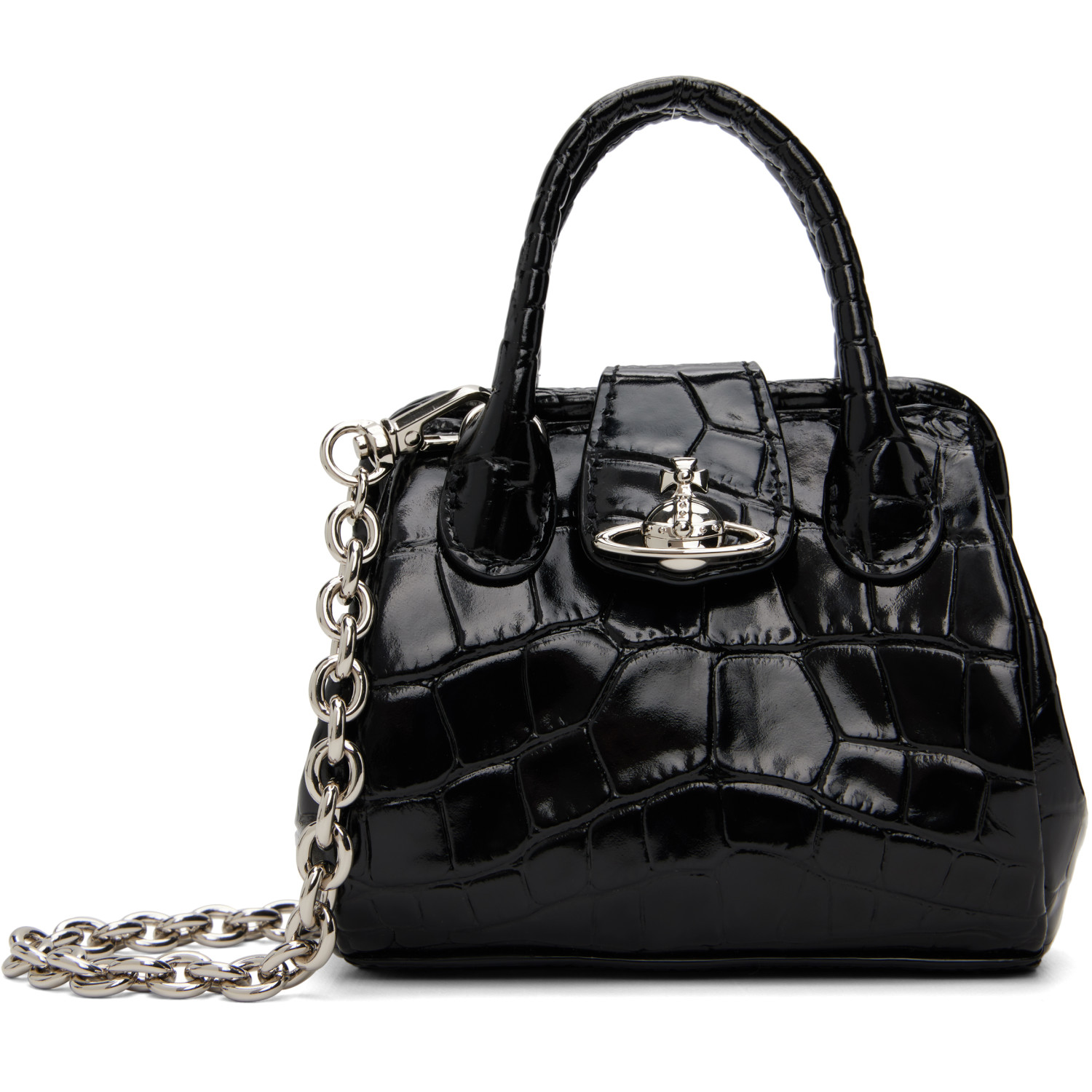 Vivienne Westwood Black Pamela Mini Bag