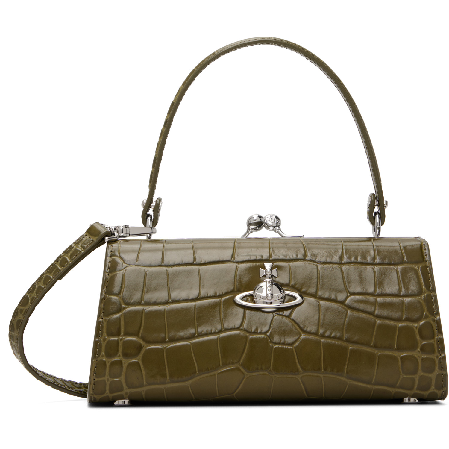 Vivienne Westwood Khaki Doll XL Bag